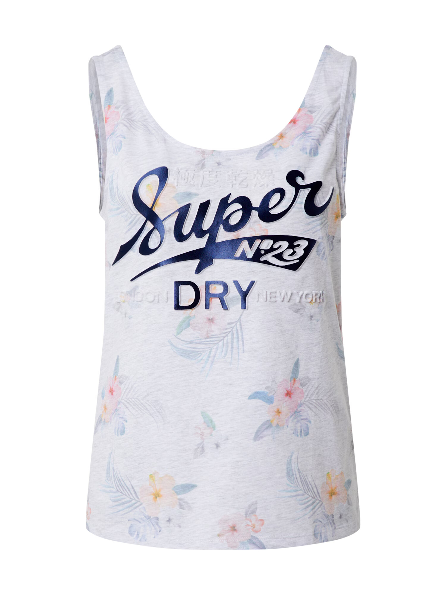 Superdry Top 'Super 23' mešane barve / bela - Pepit.si