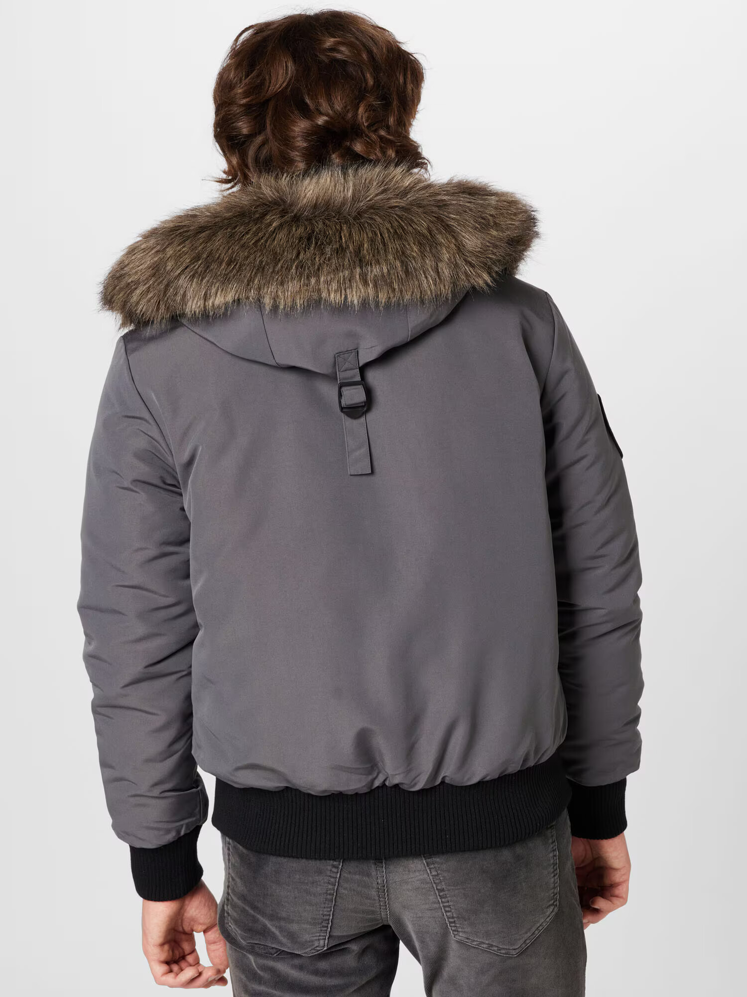 Superdry Zimska jakna 'Everest' temno siva - Pepit.si