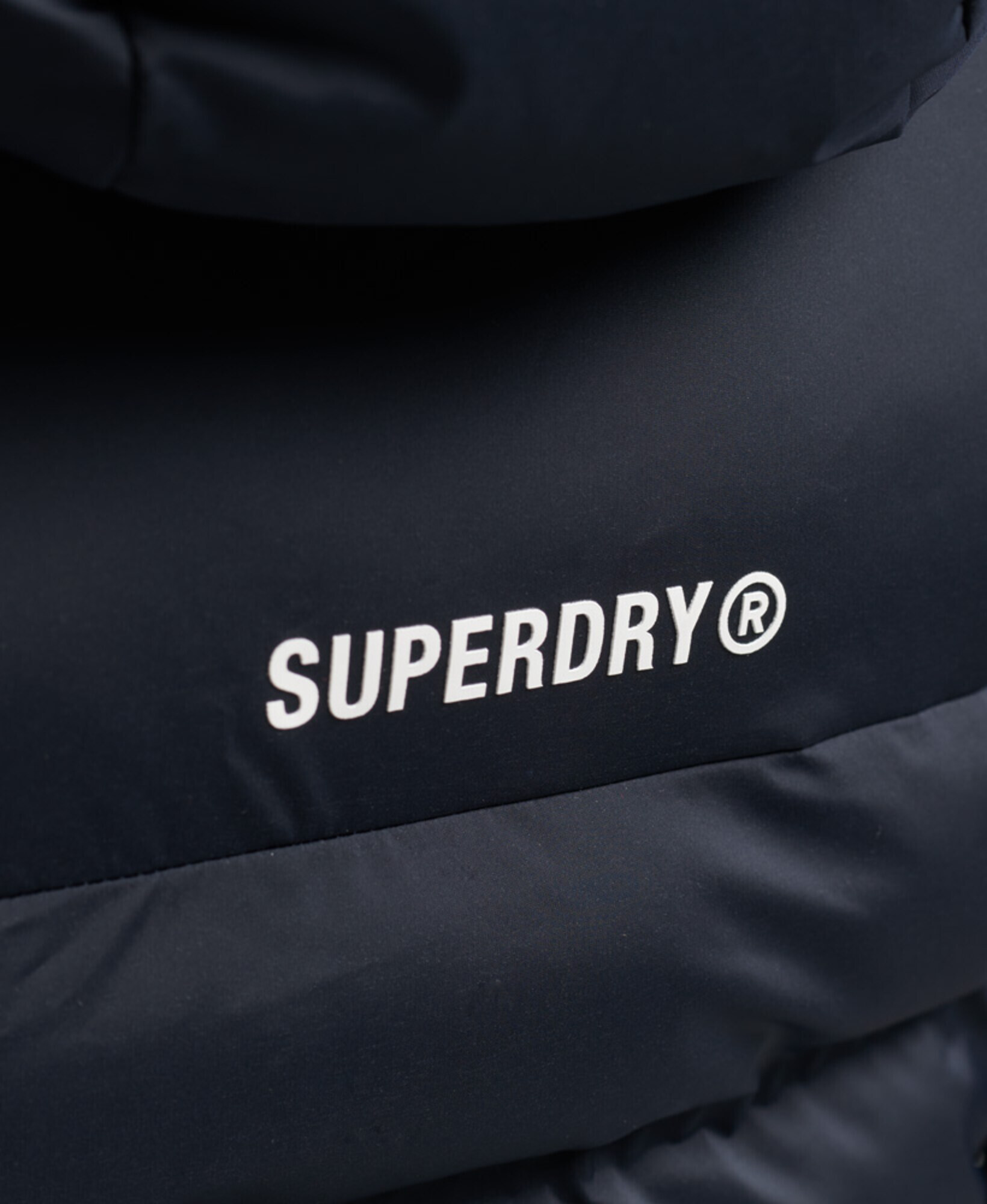 Superdry Zimska jakna marine / krvavo rdeča / bela - Pepit.si