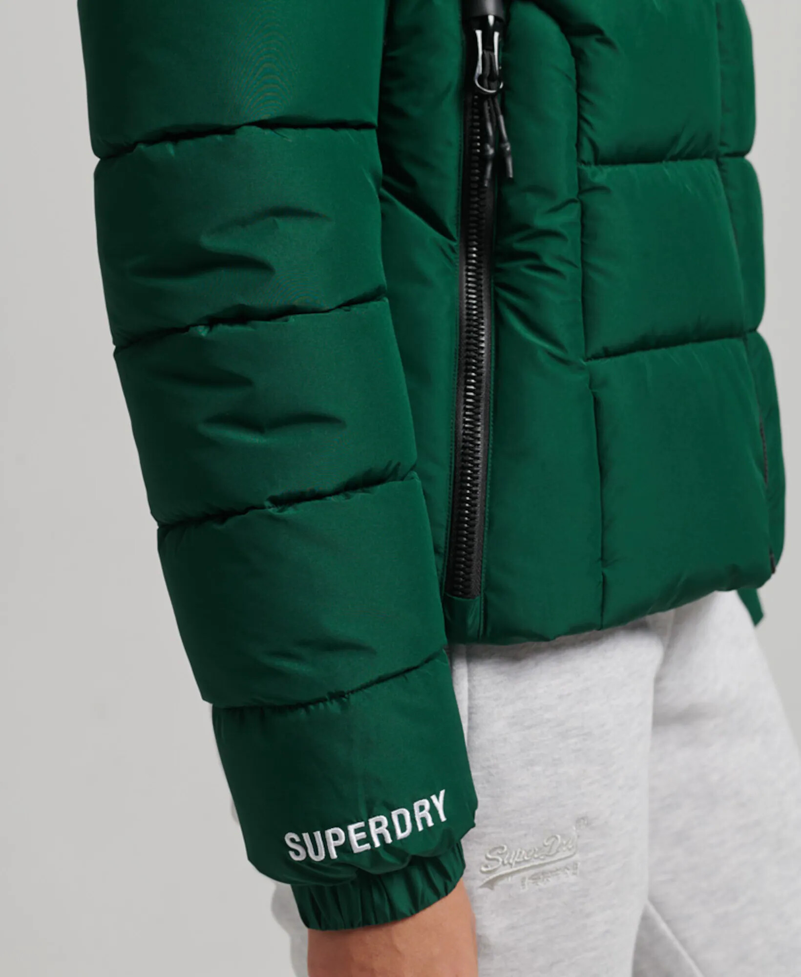 Superdry Zimska jakna zelena - Pepit.si