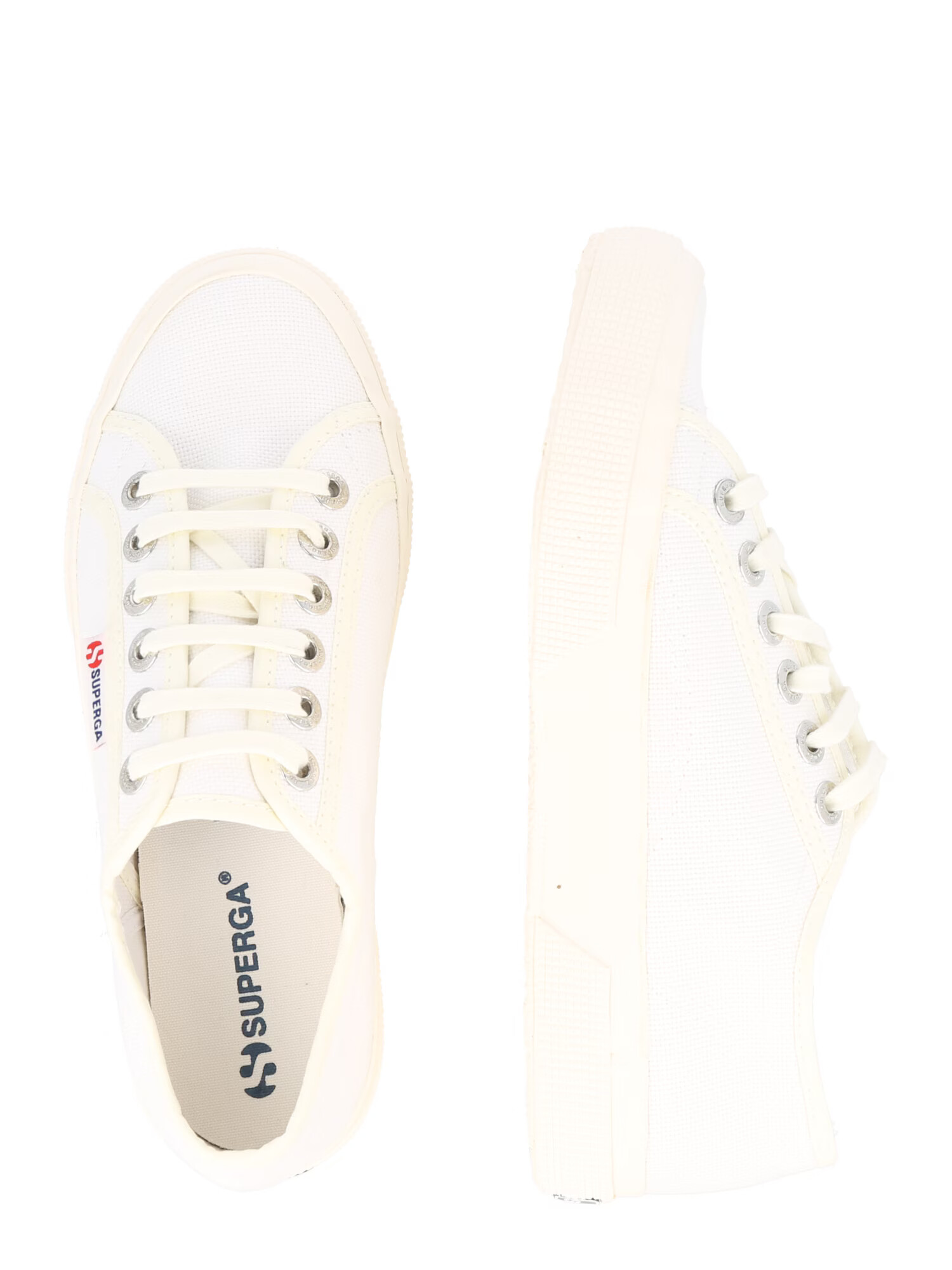 SUPERGA Nizke superge 'Emily' off-bela - Pepit.si