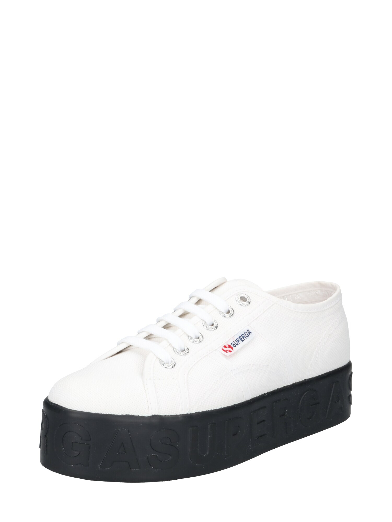 SUPERGA Nizke superge 'Lettering' off-bela - Pepit.si