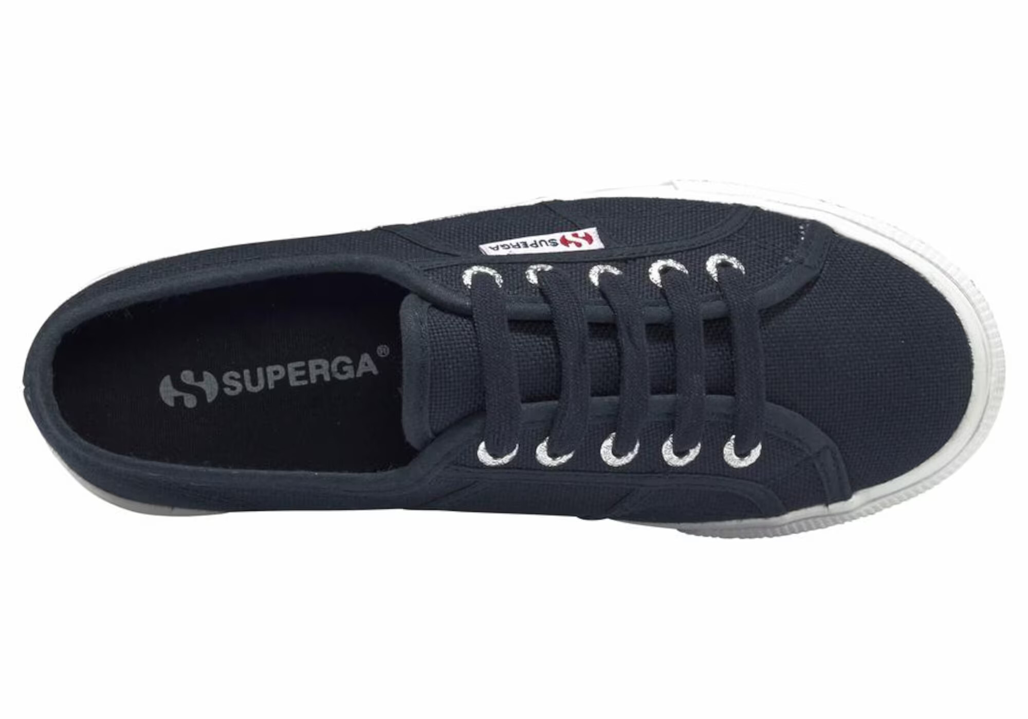 SUPERGA Nizke superge mornarska / bela - Pepit.si