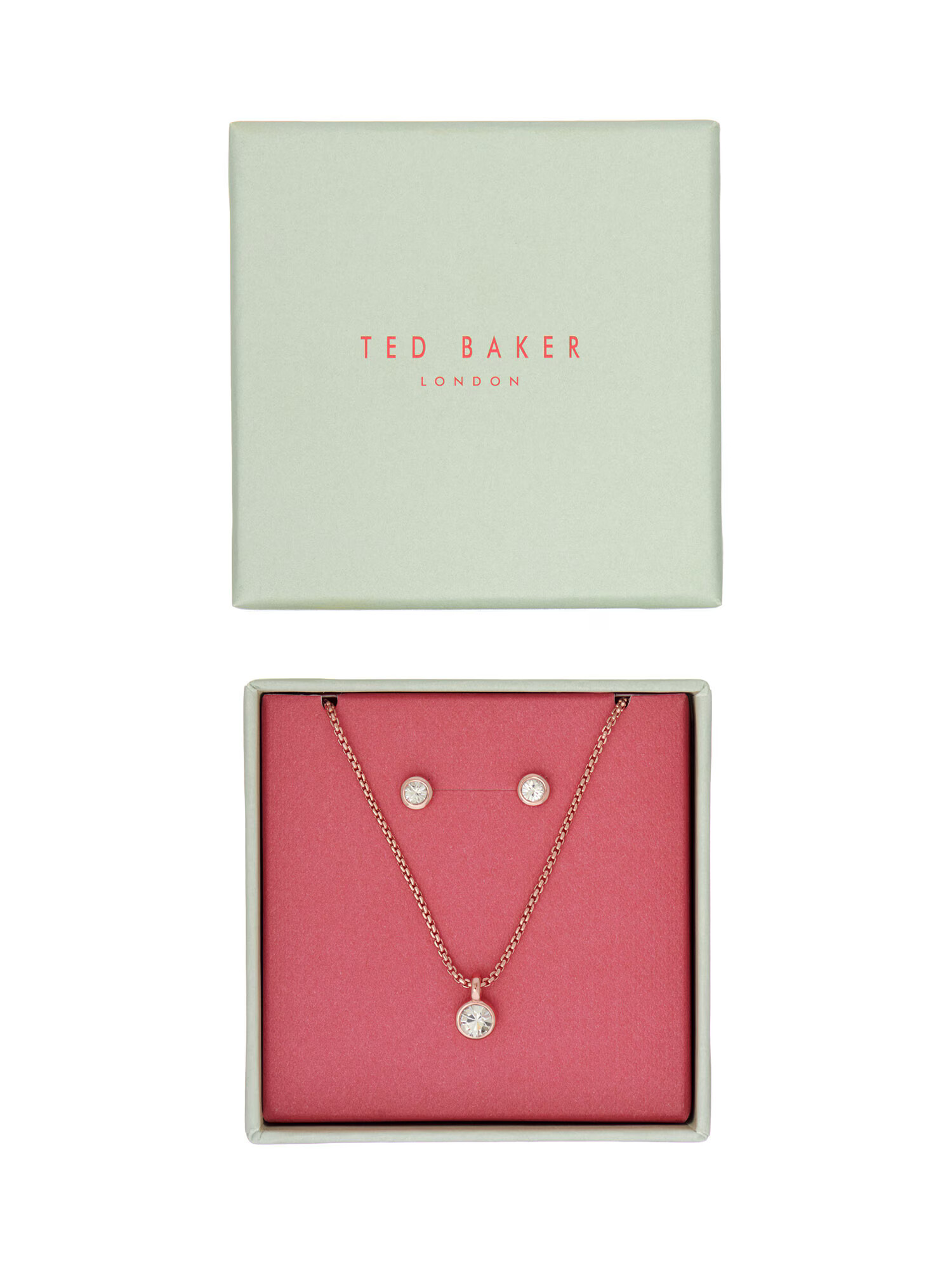 Ted Baker Set nakita 'CLEMENN' rožnato zlata / transparentna - Pepit.si