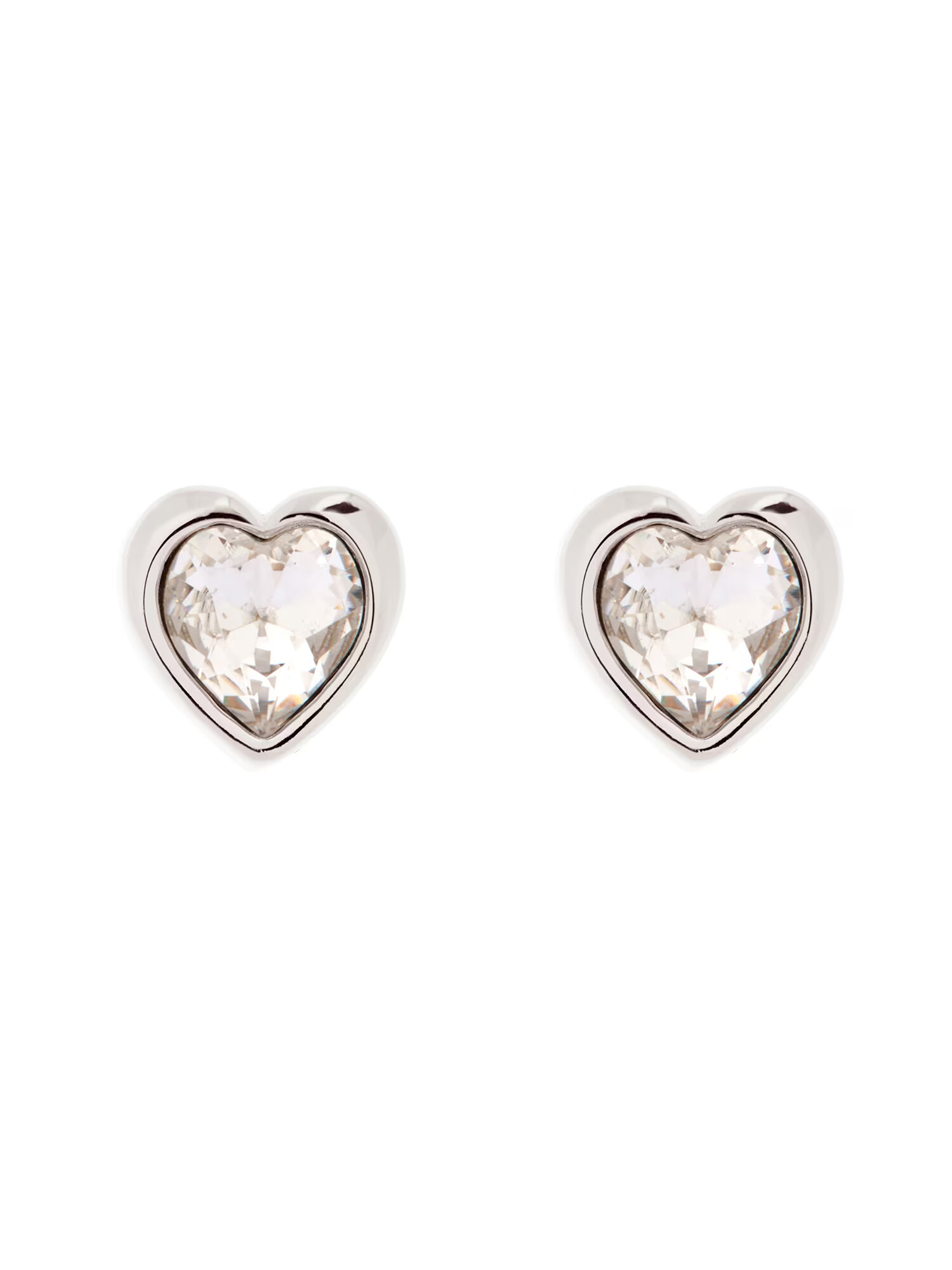 Ted Baker Uhani 'HAN: CRYSTAL HEART EARRING' srebrna - Pepit.si