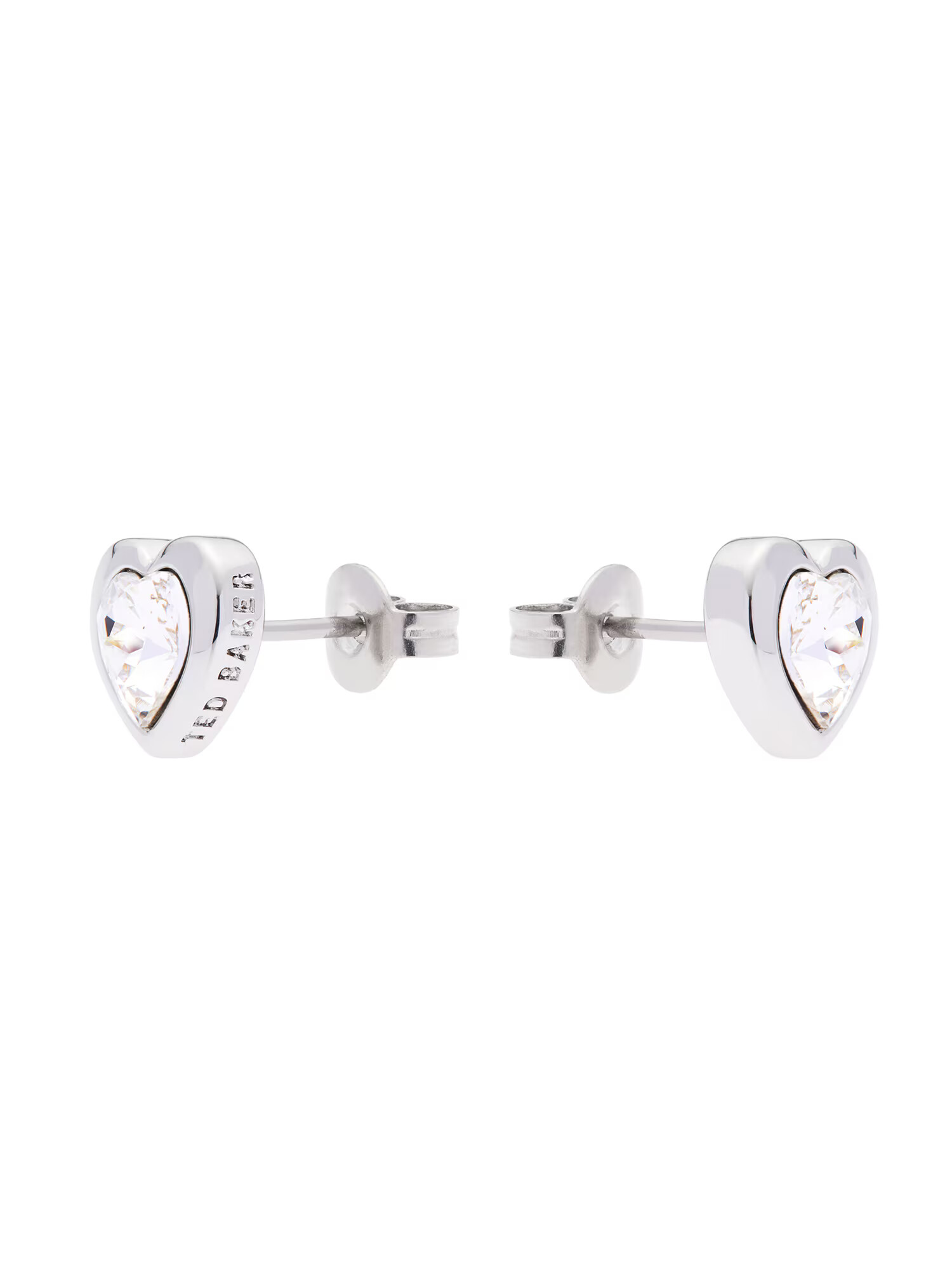 Ted Baker Uhani 'HAN: CRYSTAL HEART EARRING' srebrna - Pepit.si