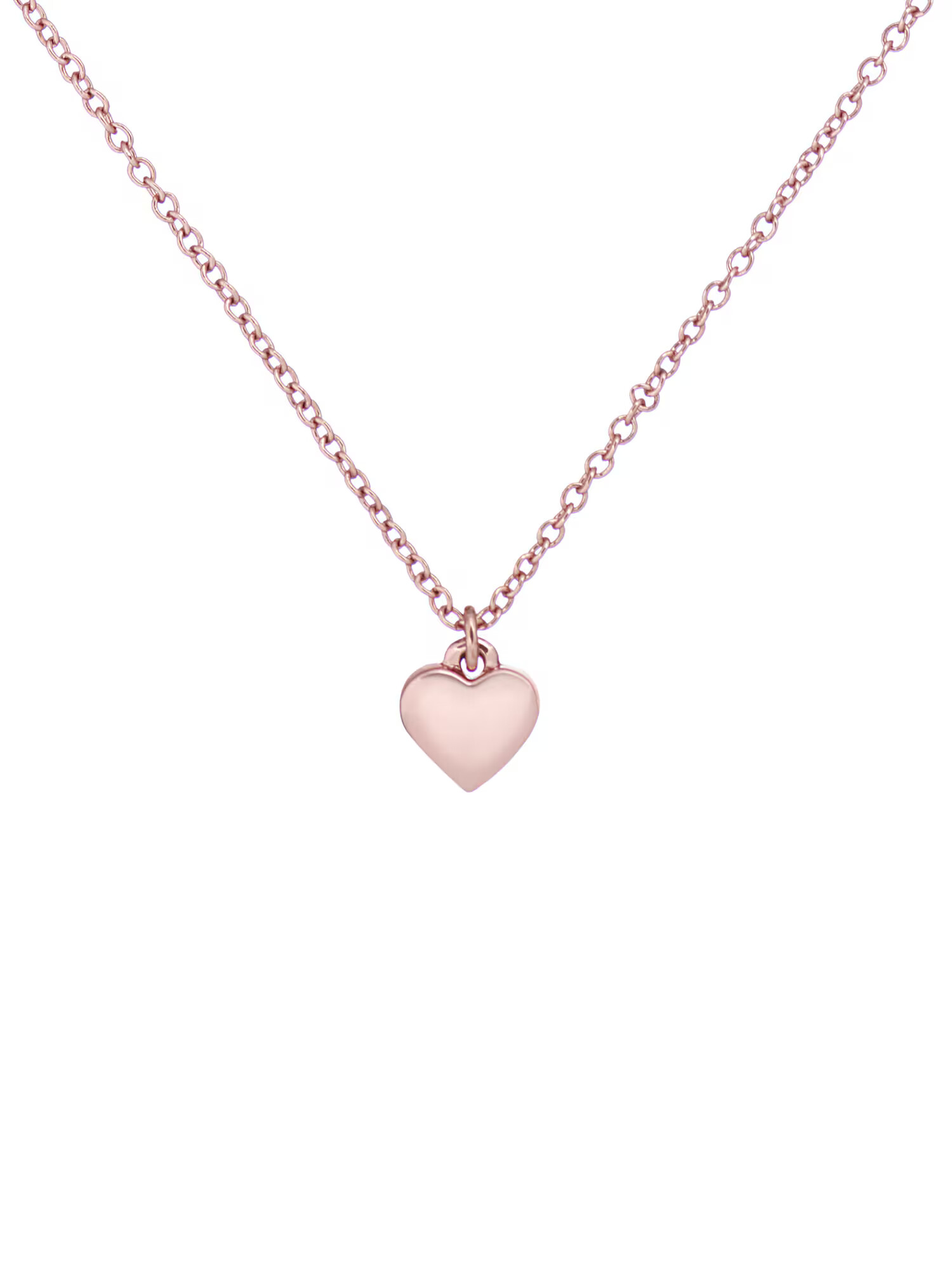 Ted Baker Verižica 'HARA: TINY HEART PENDANT NECKLACE' zlata / rosé - Pepit.si