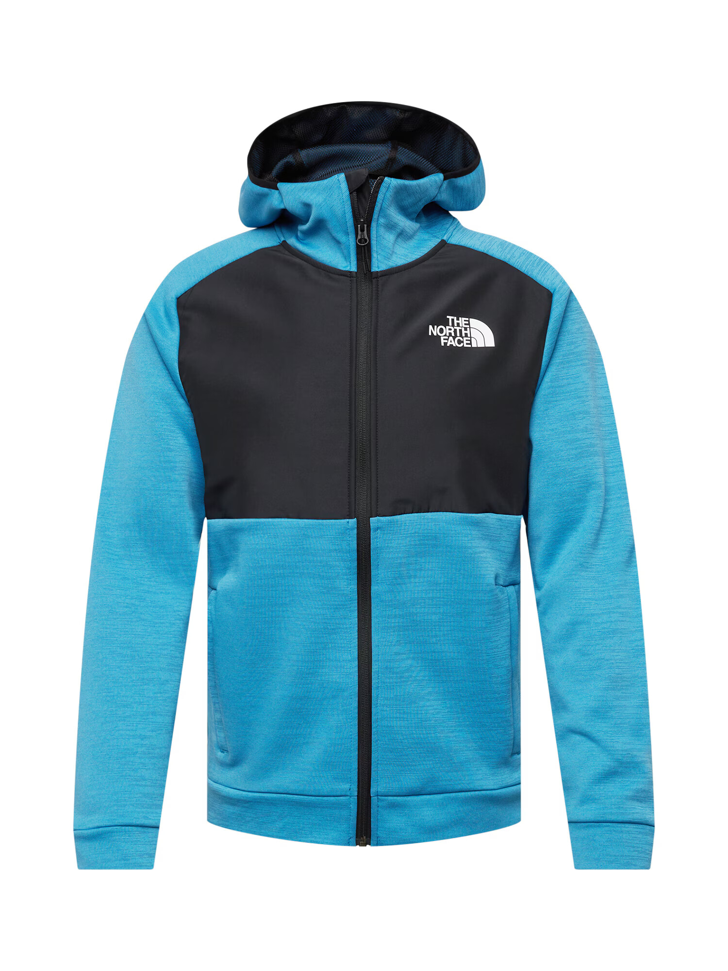 THE NORTH FACE Funkcionalna jopa iz flisa črna / bela / progasto modra - Pepit.si