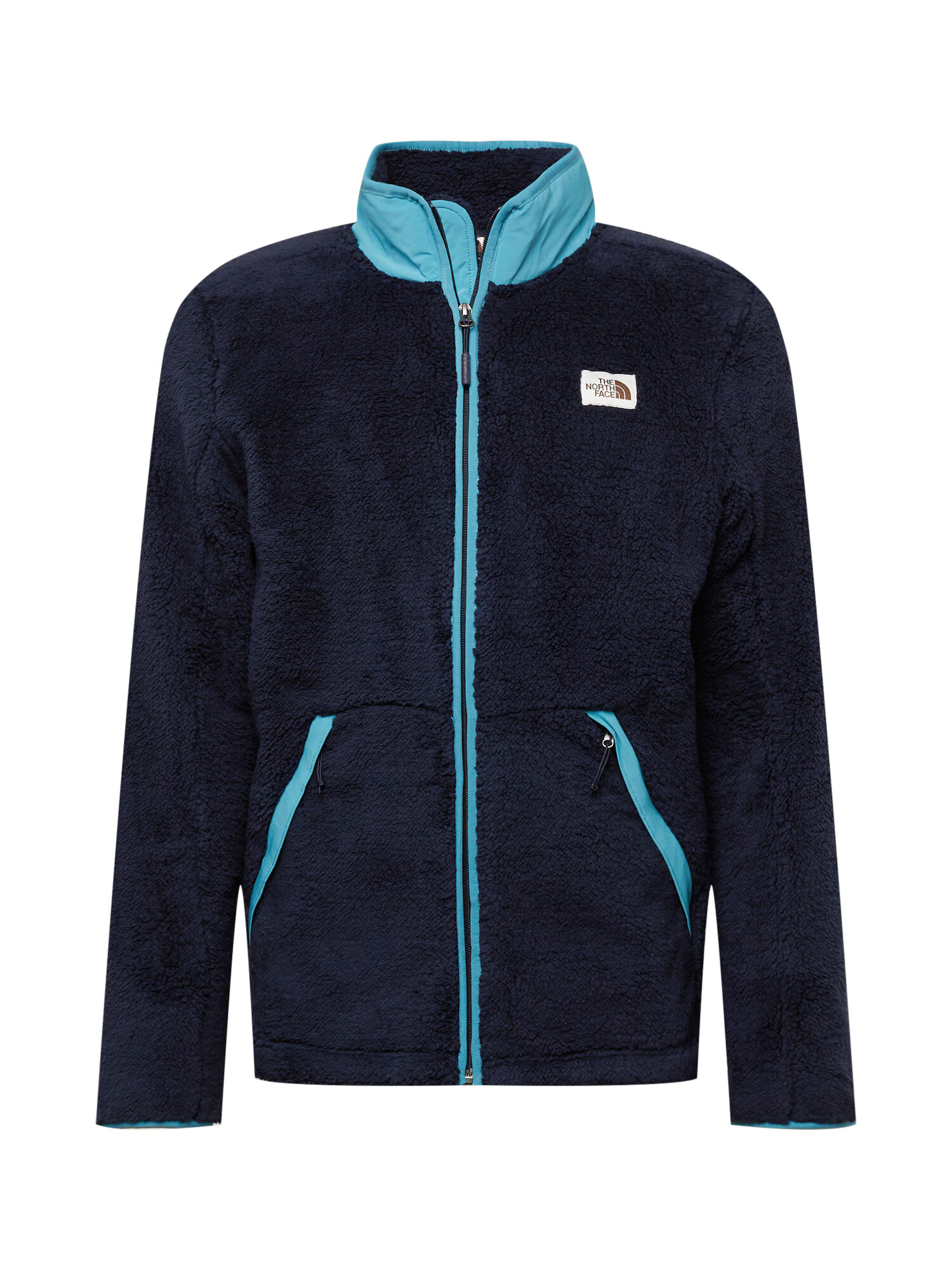 THE NORTH FACE Fleecejacke mornarska / svetlo modra - Pepit.si