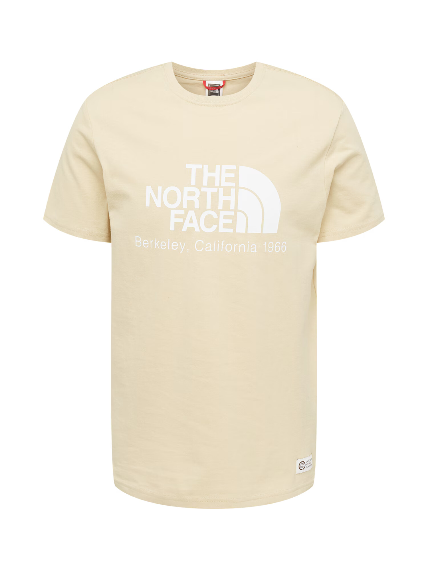 THE NORTH FACE Majica 'BERKELEY CALIFORNIA' bež / bela - Pepit.si