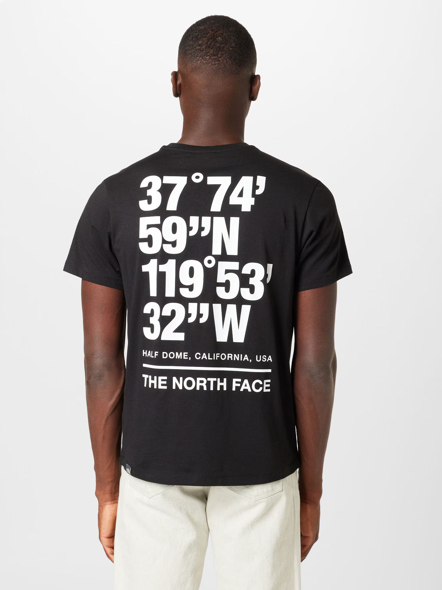 THE NORTH FACE Majica 'COORDINATES' črna / bela - Pepit.si