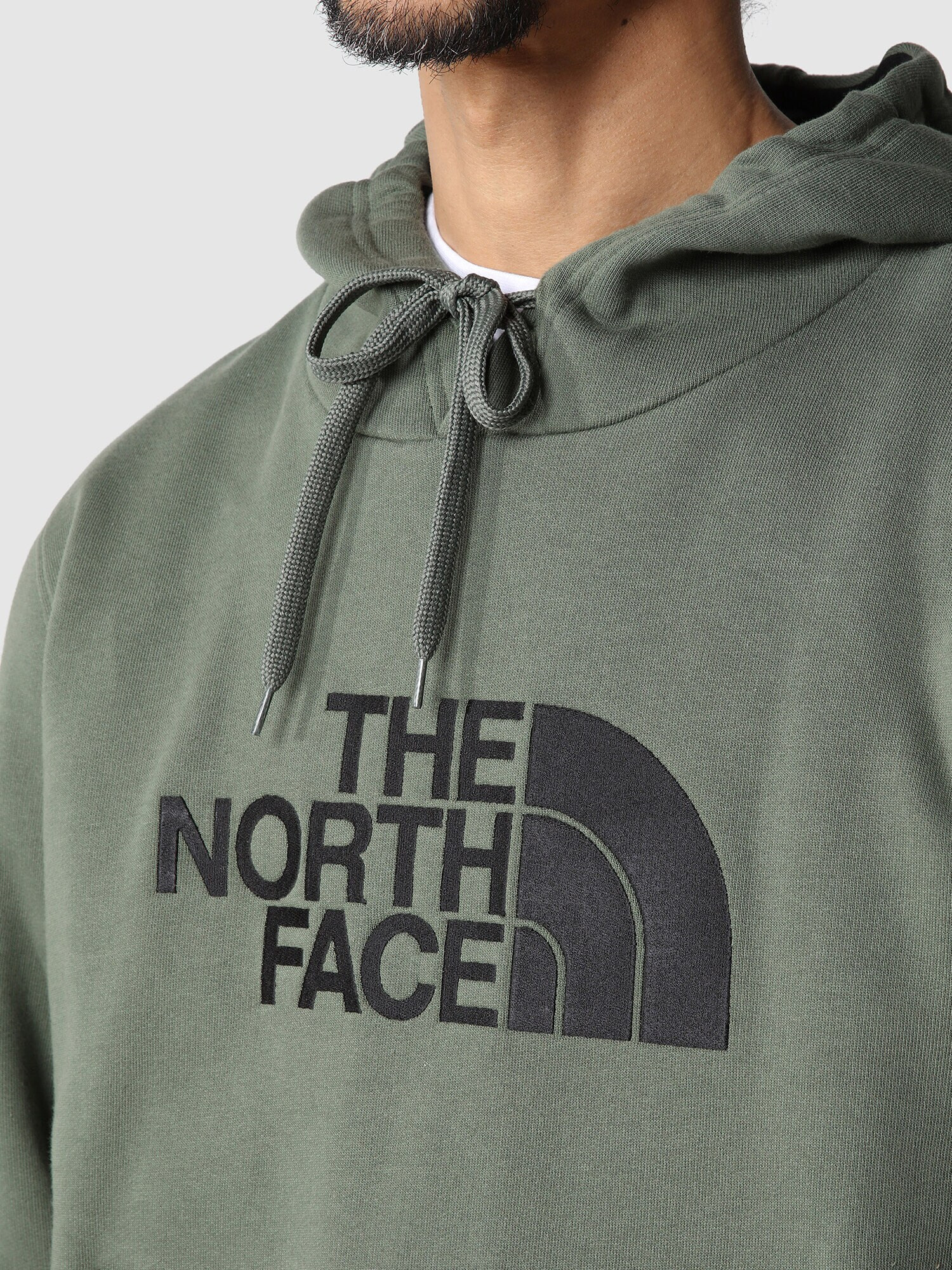 THE NORTH FACE Majica 'Drew Peak' kaki / črna - Pepit.si