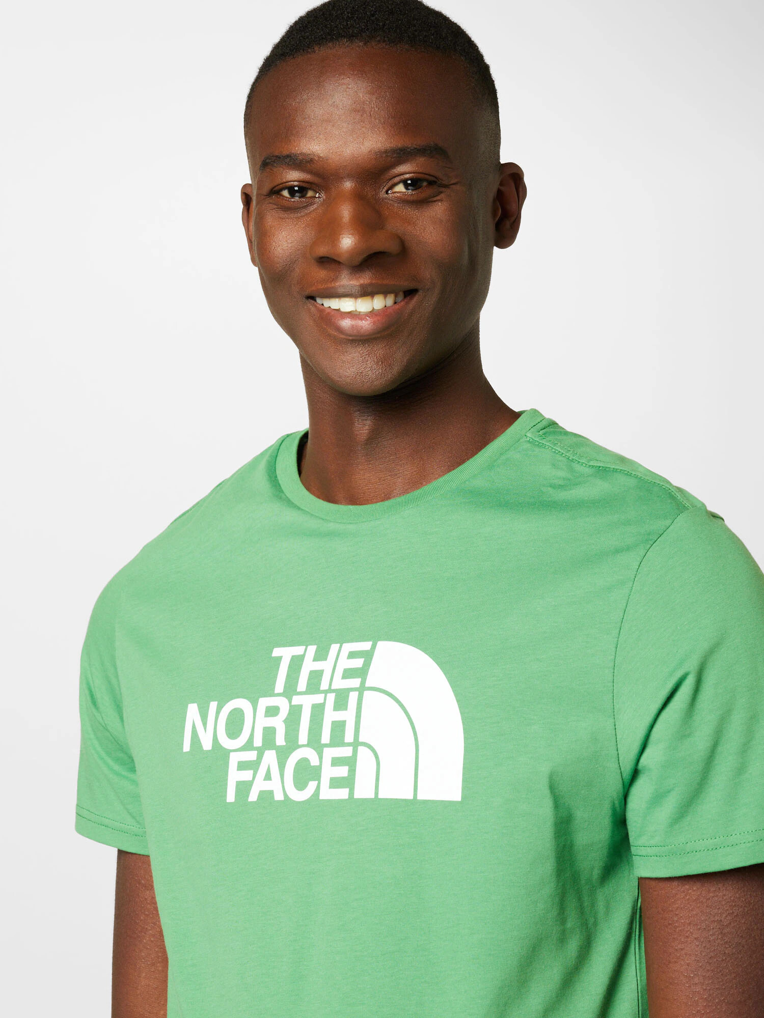 THE NORTH FACE Majica 'Easy' travnato zelena / bela - Pepit.si