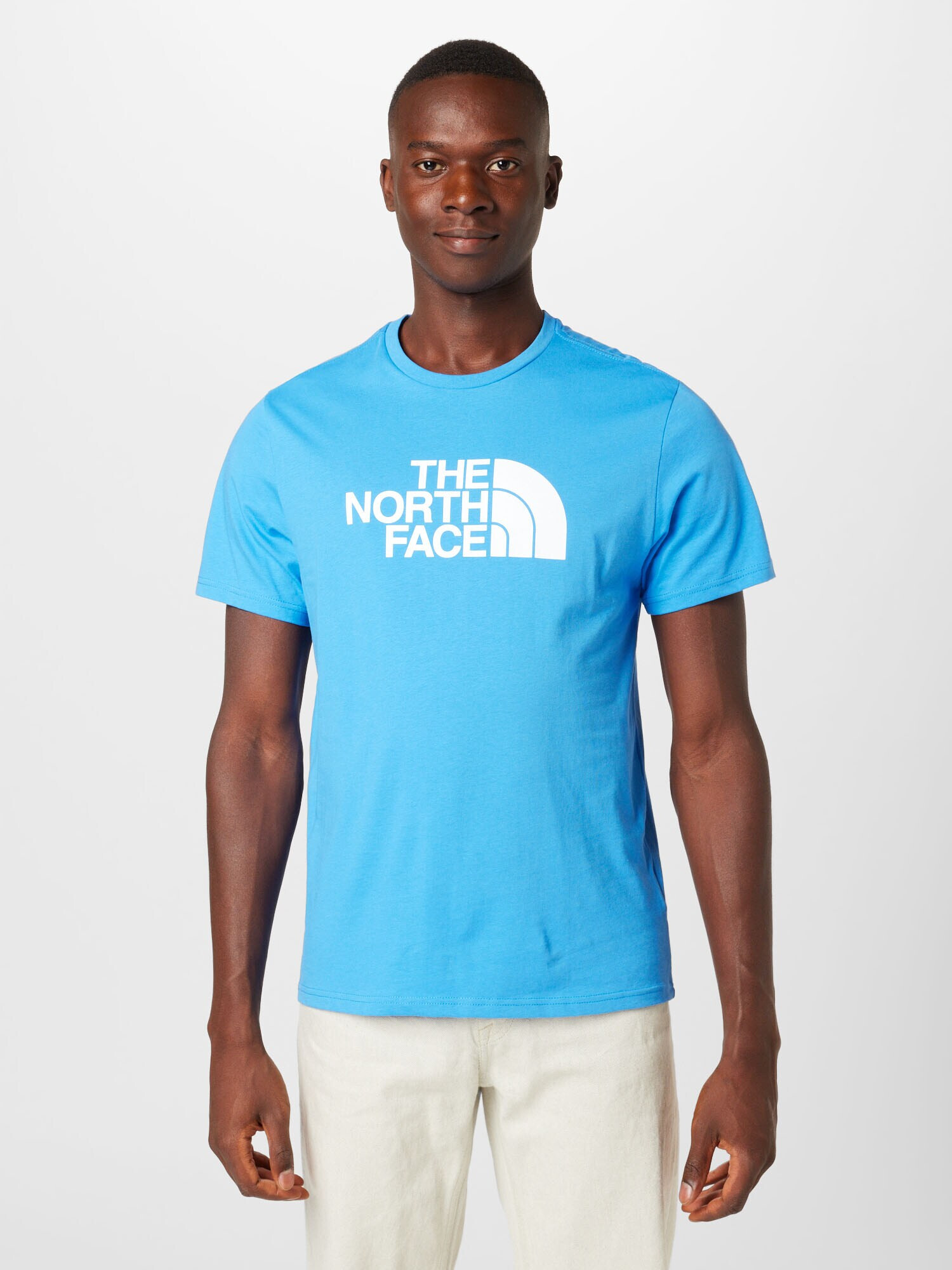 THE NORTH FACE Majica svetlo modra / off-bela - Pepit.si