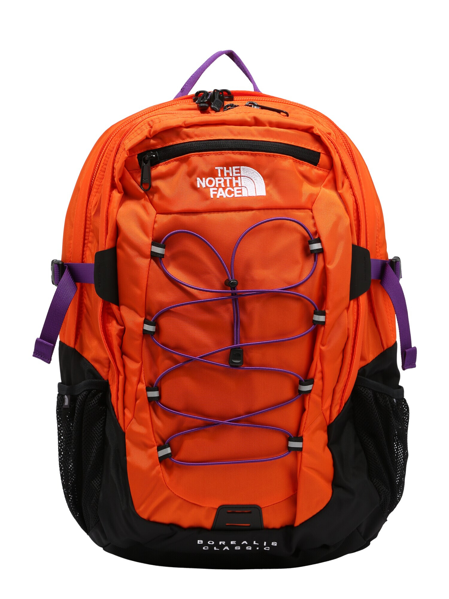 THE NORTH FACE Nahrbtnik 'Borealis' temno oranžna / črna / bela / jagoda - Pepit.si