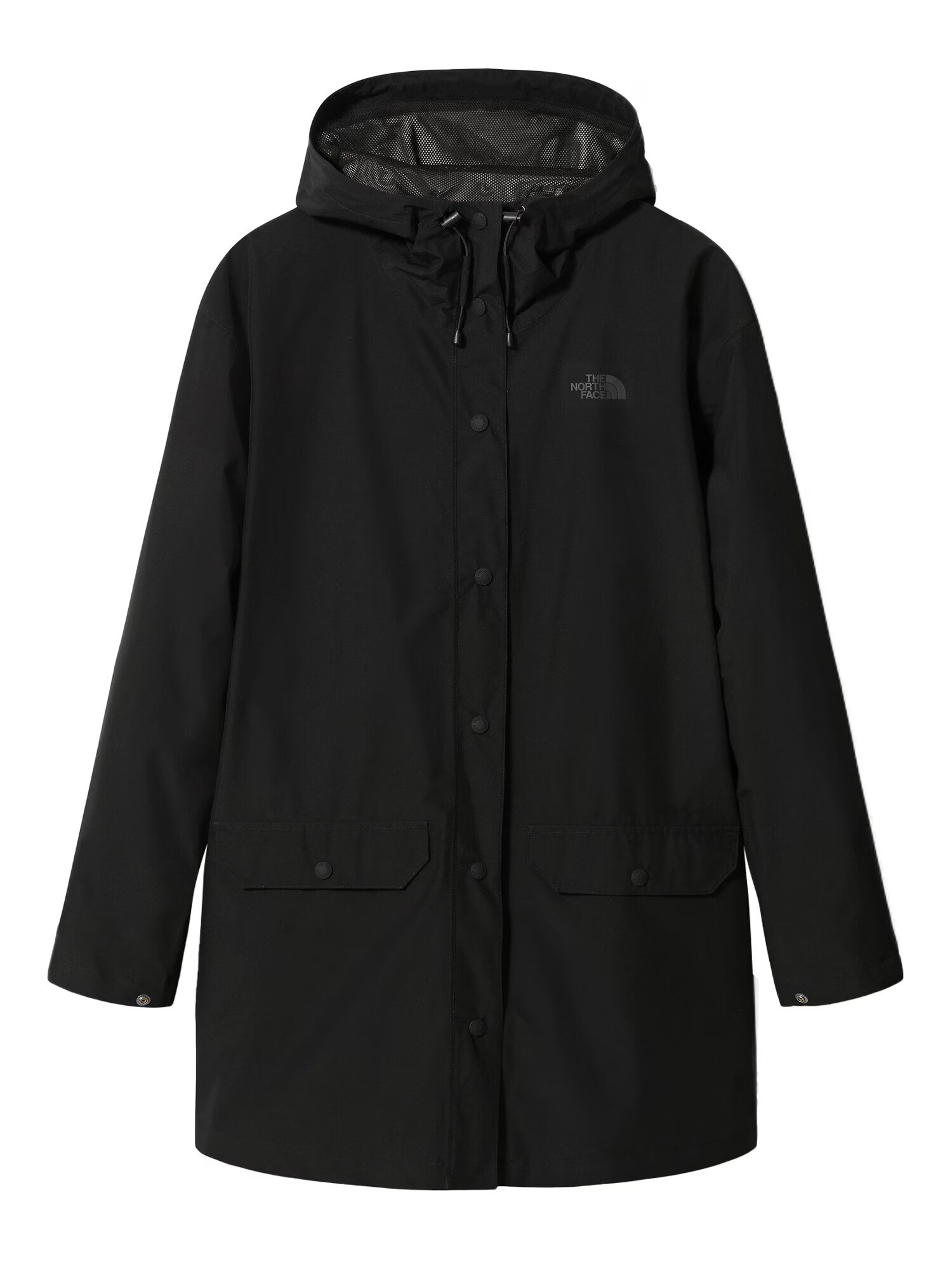 THE NORTH FACE Prehoden plašč 'WOODMONT RAIN JACKET' črna - Pepit.si