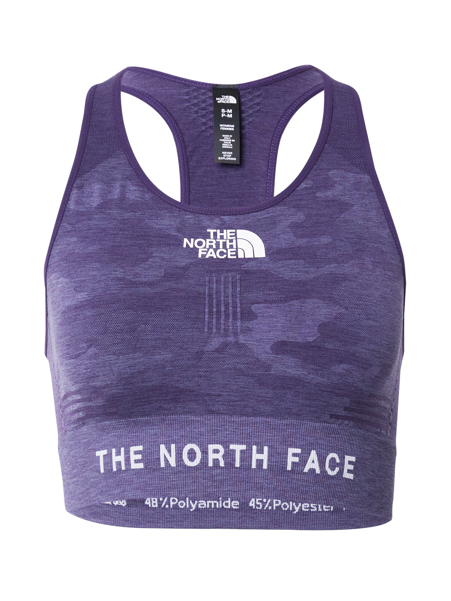 THE NORTH FACE Športni top indigo / bela - Pepit.si