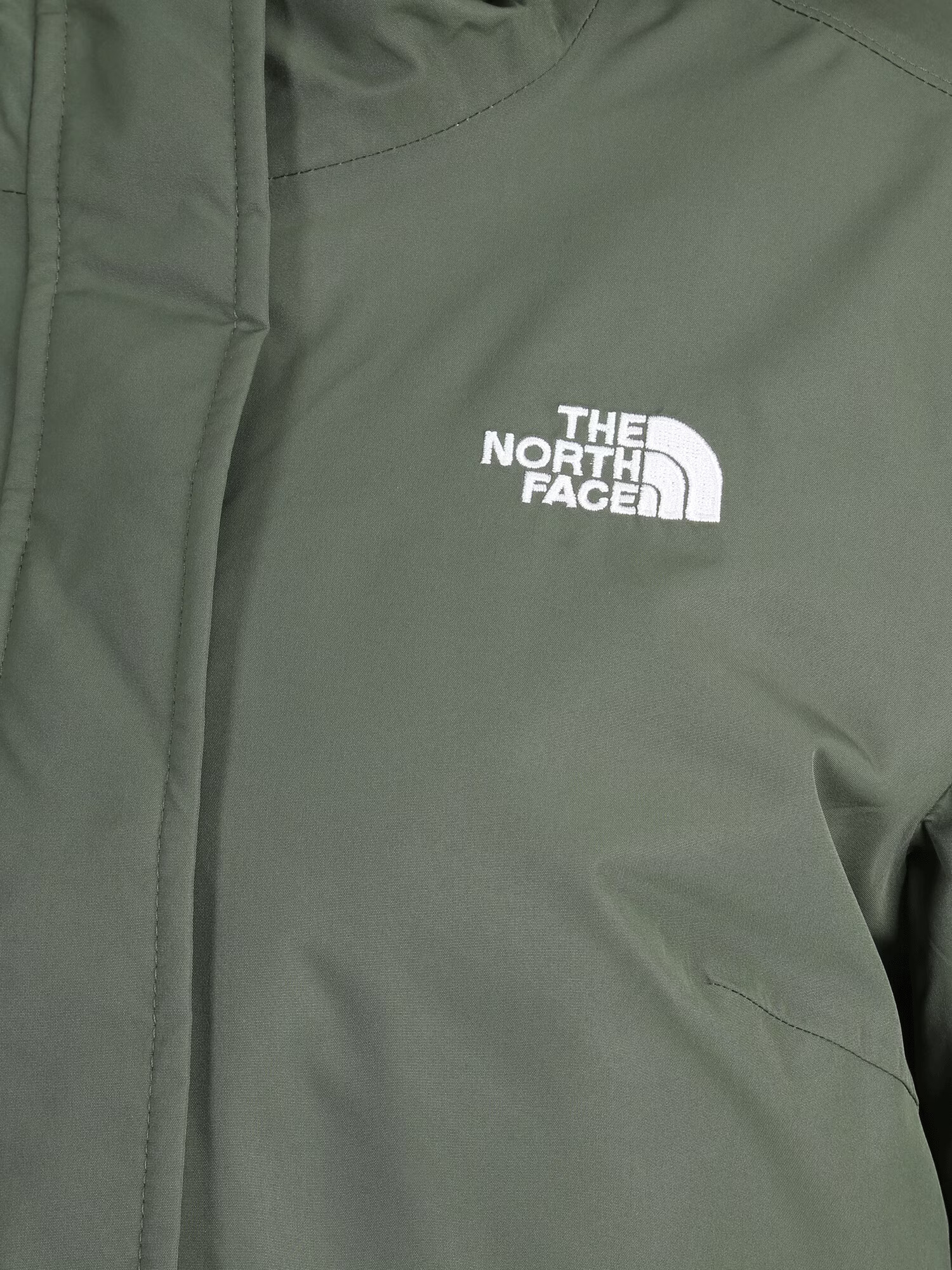 THE NORTH FACE Zimska jakna 'Zaneck' pikčasto rjava / temno zelena / bela - Pepit.si