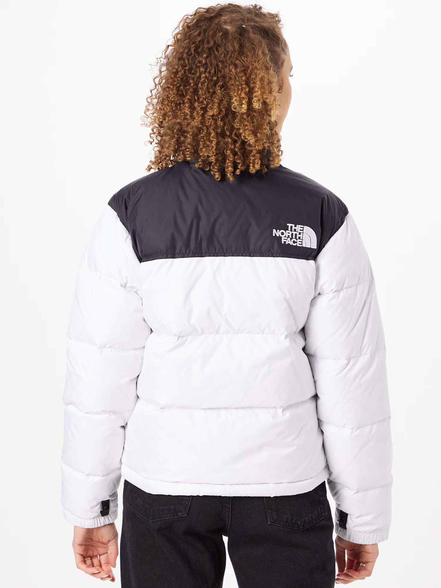 THE NORTH FACE Zimska jakna '1996 Retro Nuptse' črna / bela - Pepit.si