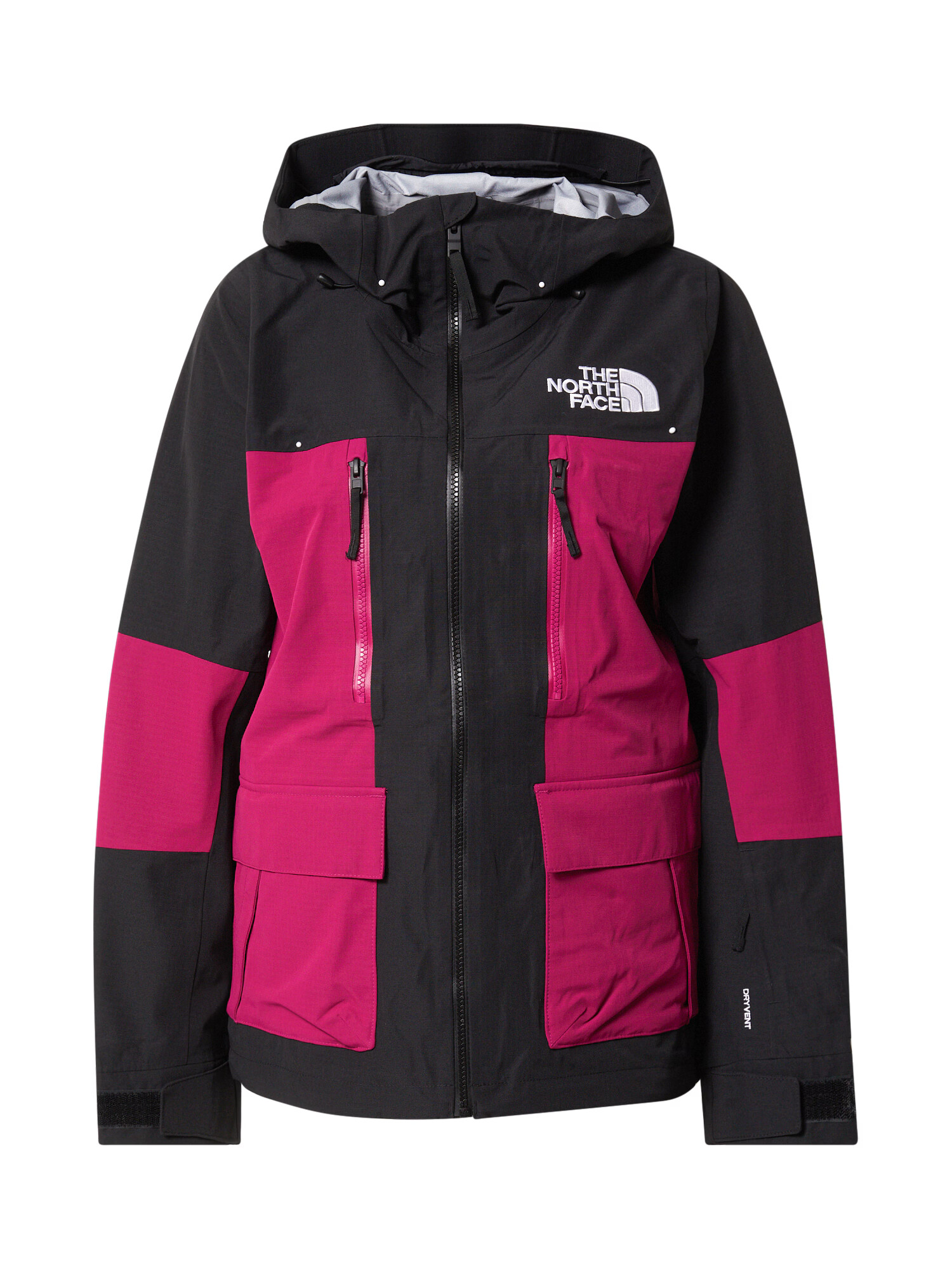 THE NORTH FACE Zunanja jakna 'Dragline' temno roza / črna / bela - Pepit.si