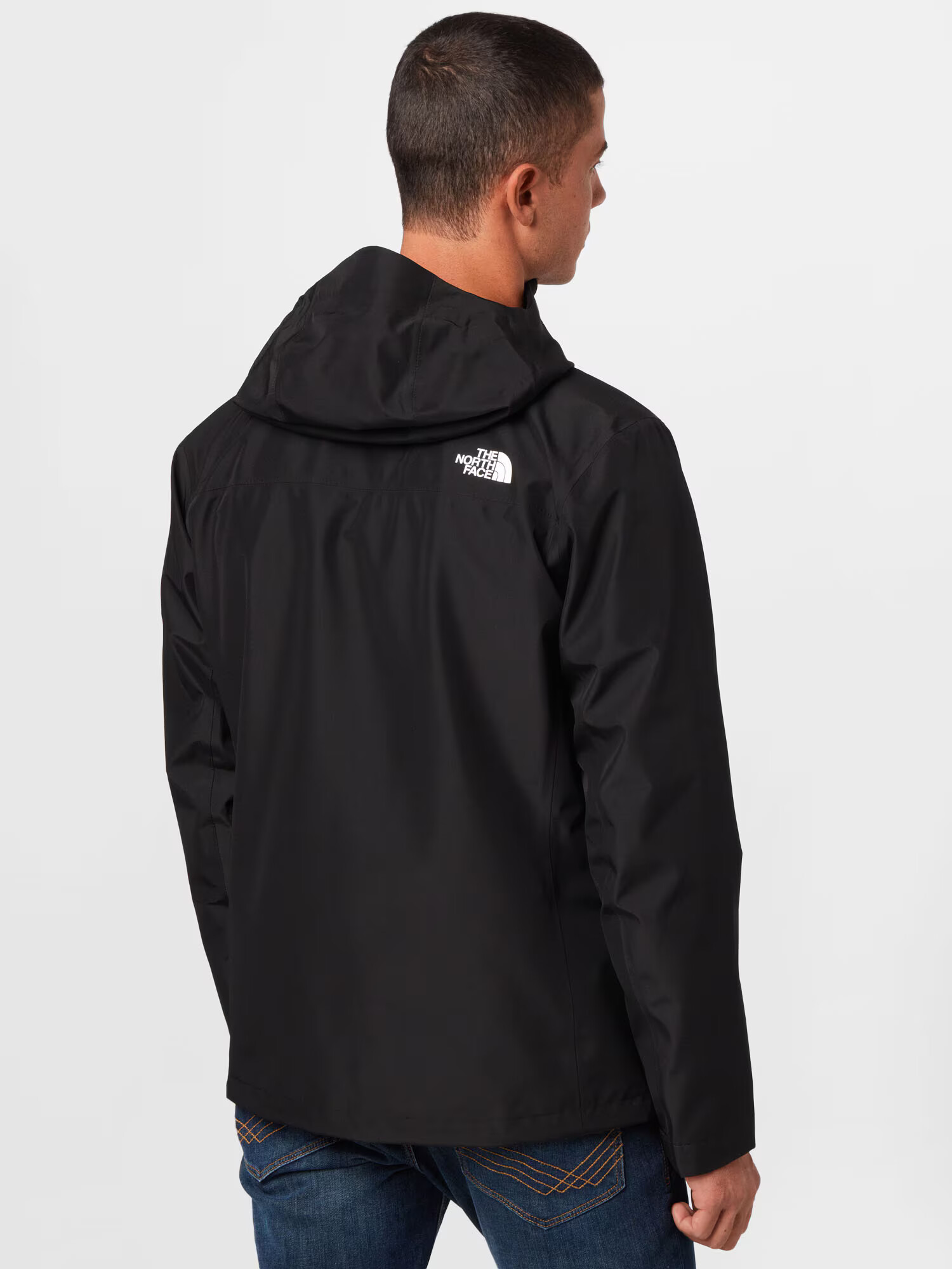 THE NORTH FACE Zunanja jakna 'DRYZZLE FutureLight™' črna / bela - Pepit.si