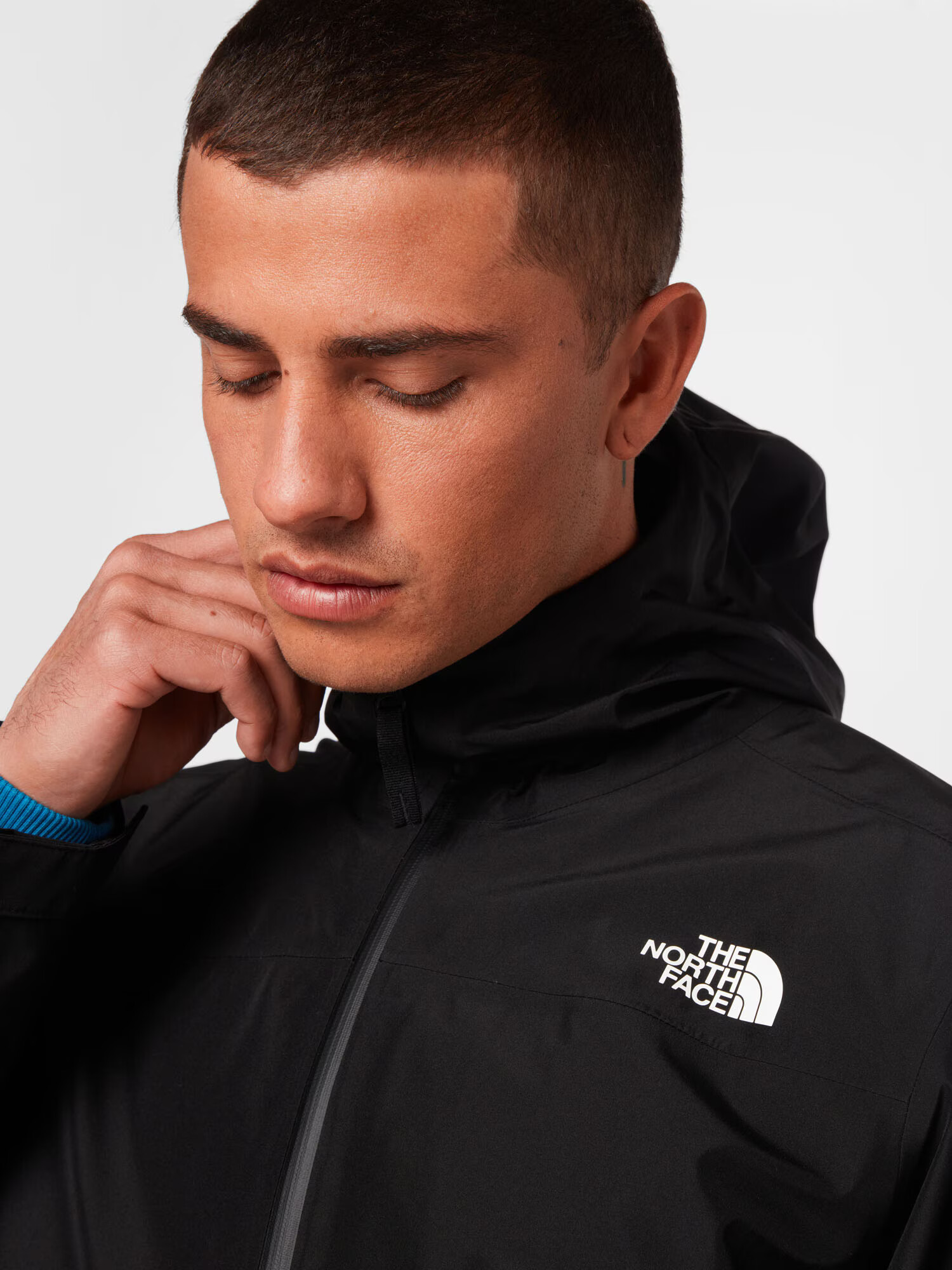 THE NORTH FACE Zunanja jakna 'DRYZZLE FutureLight™' črna / bela - Pepit.si