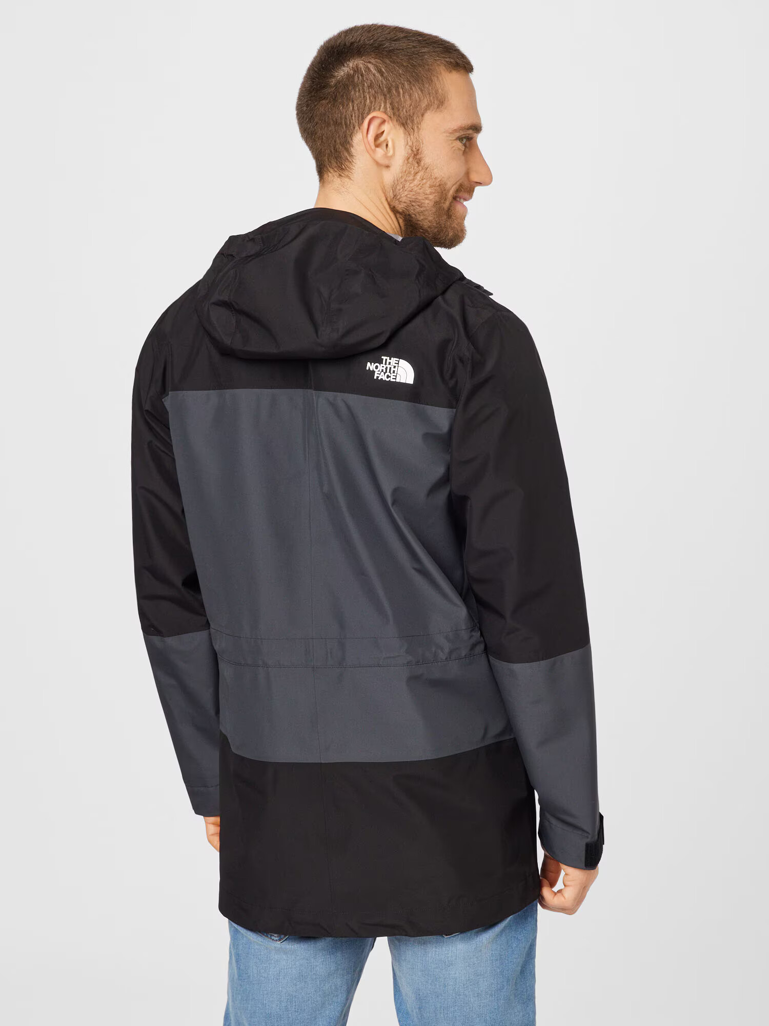 THE NORTH FACE Zunanja jakna 'DRYZZLE' temno zelena / črna - Pepit.si