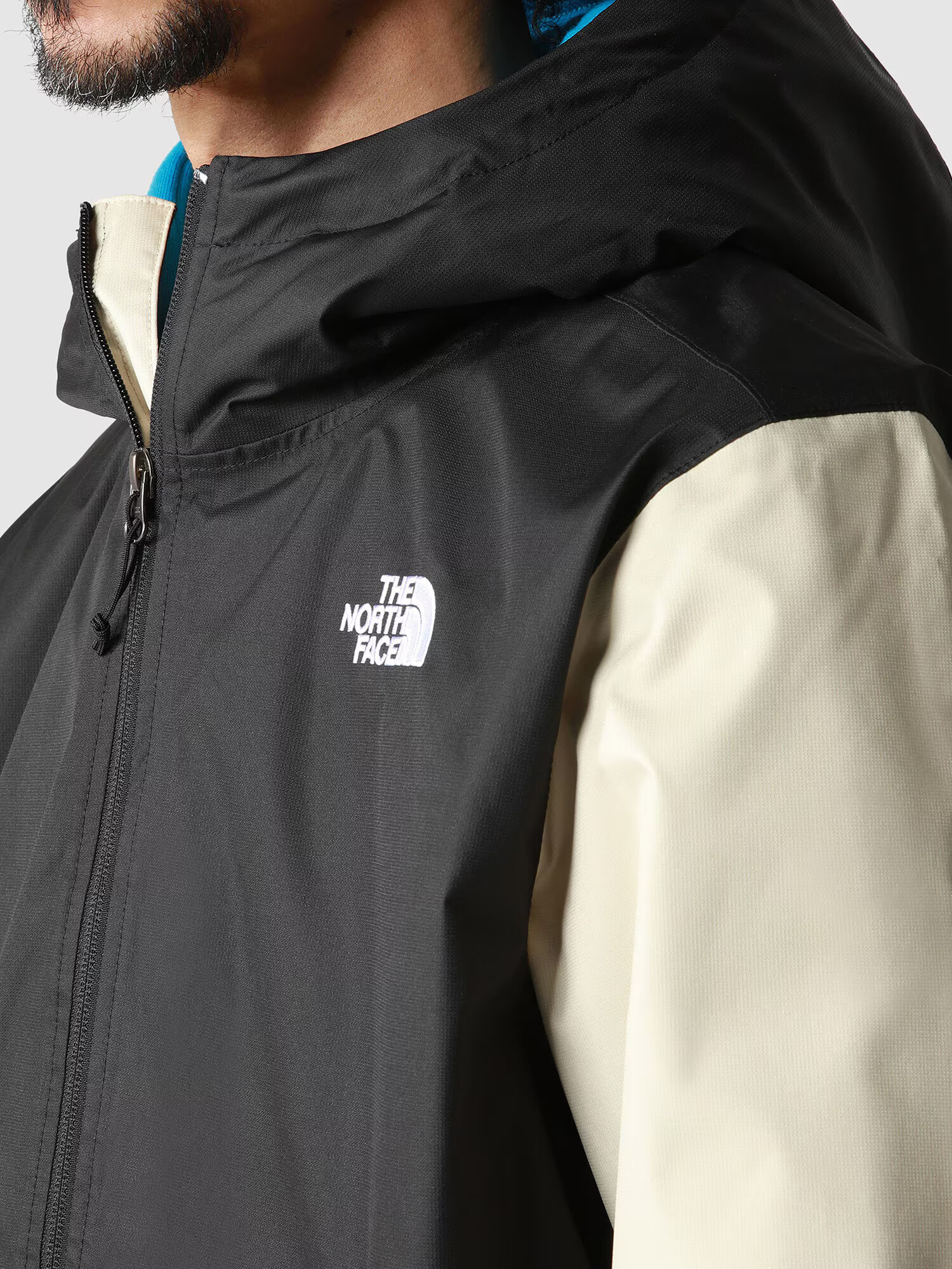 THE NORTH FACE Zunanja jakna 'MILLERTON' kamen / črna / bela - Pepit.si