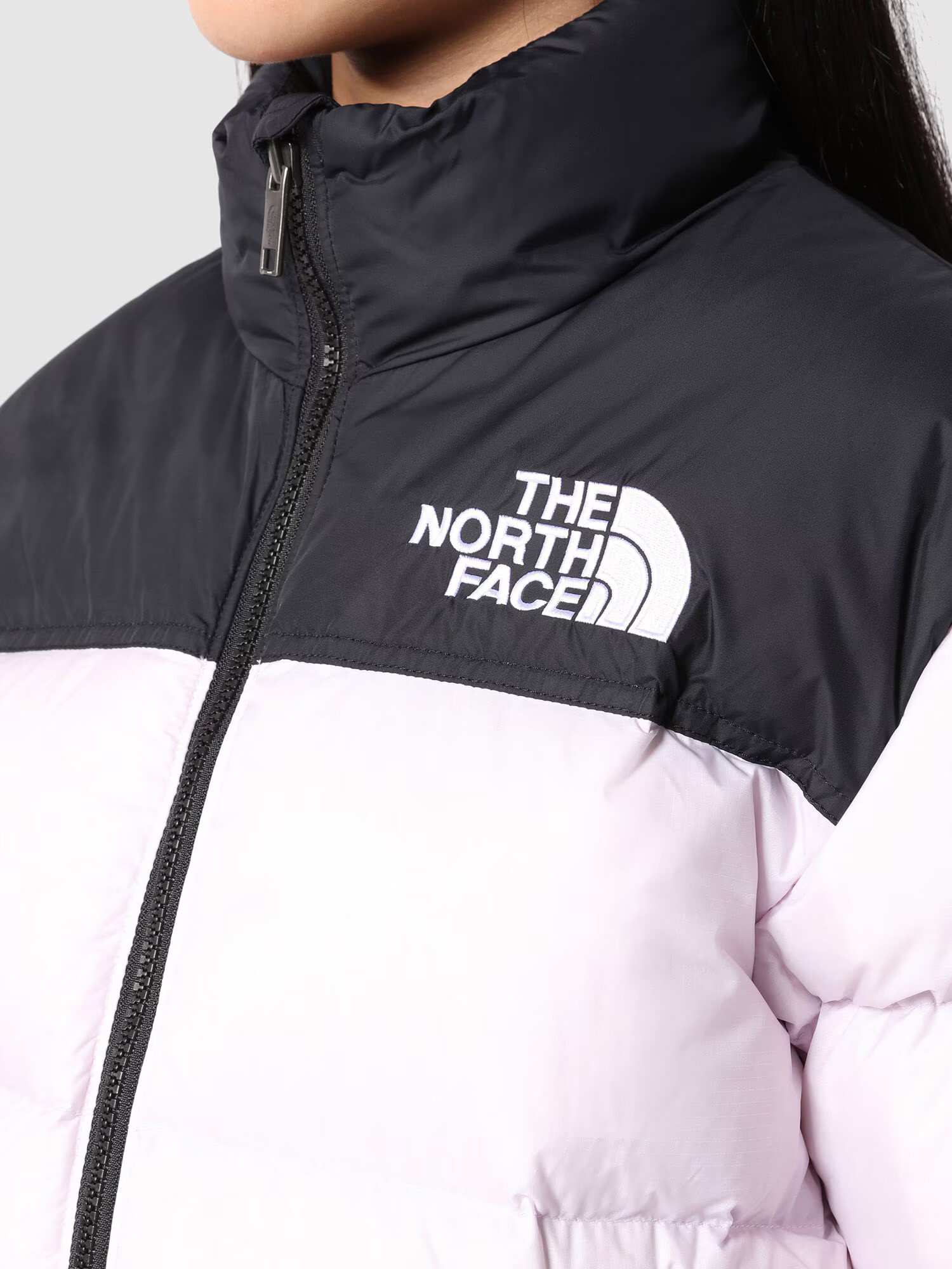 THE NORTH FACE Zunanja jakna pastelno lila / črna / bela - Pepit.si