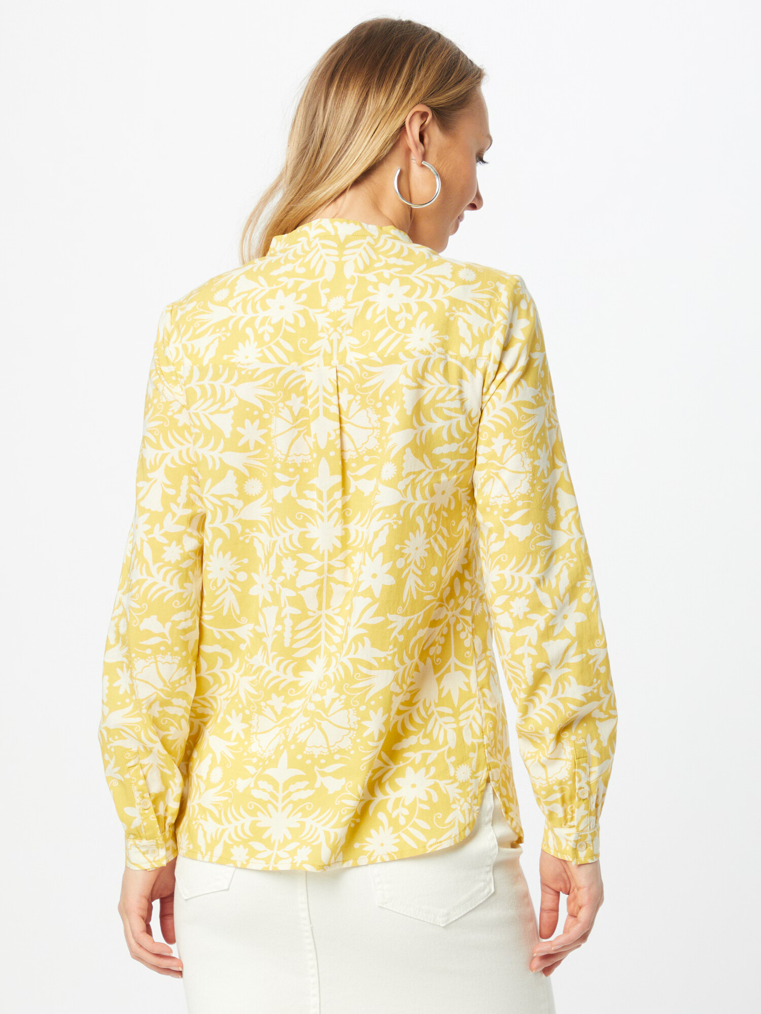 Thought Bluza 'OTOMI' rumena / bela - Pepit.si