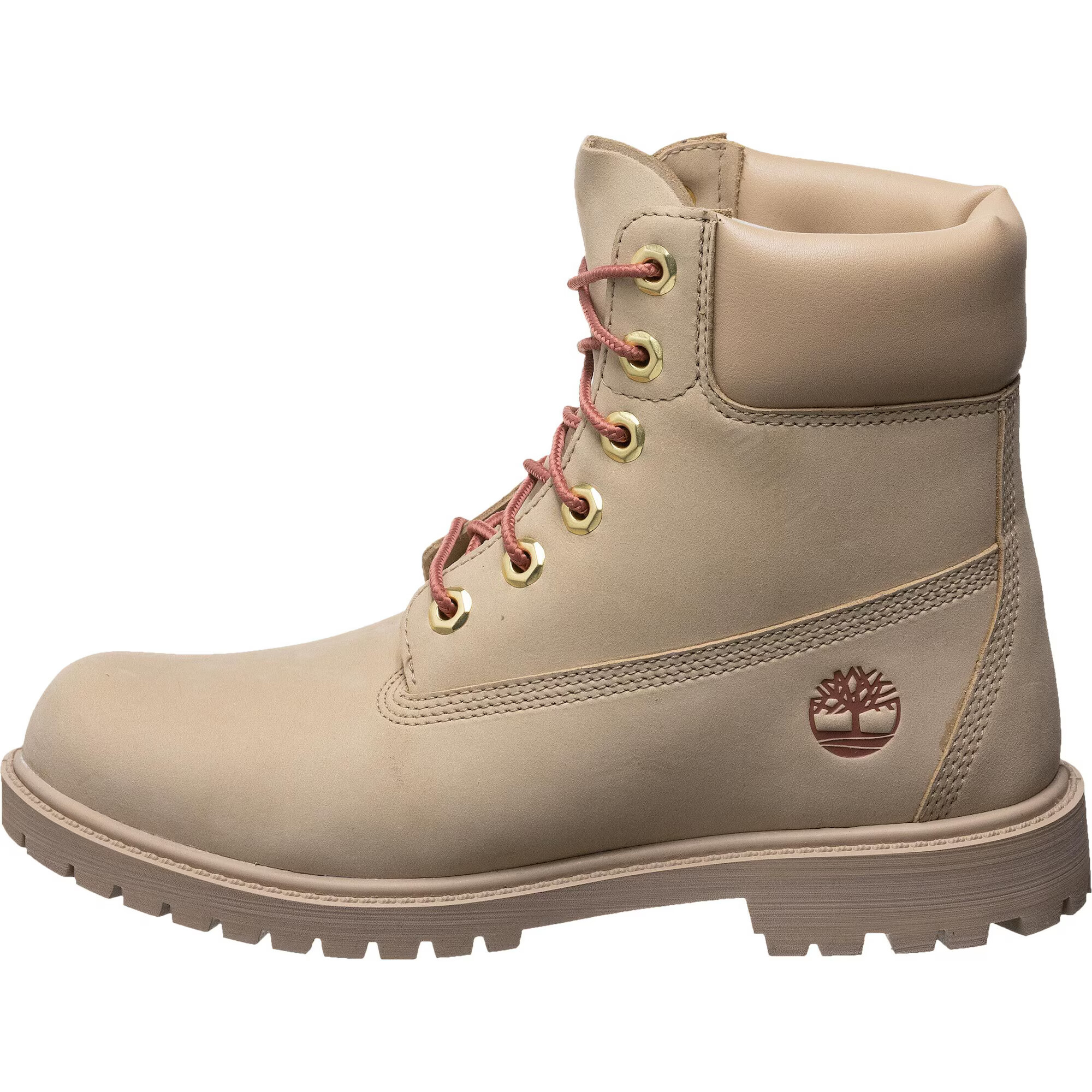 TIMBERLAND Gležnarji z vezalkami bež / rjasto rjava - Pepit.si