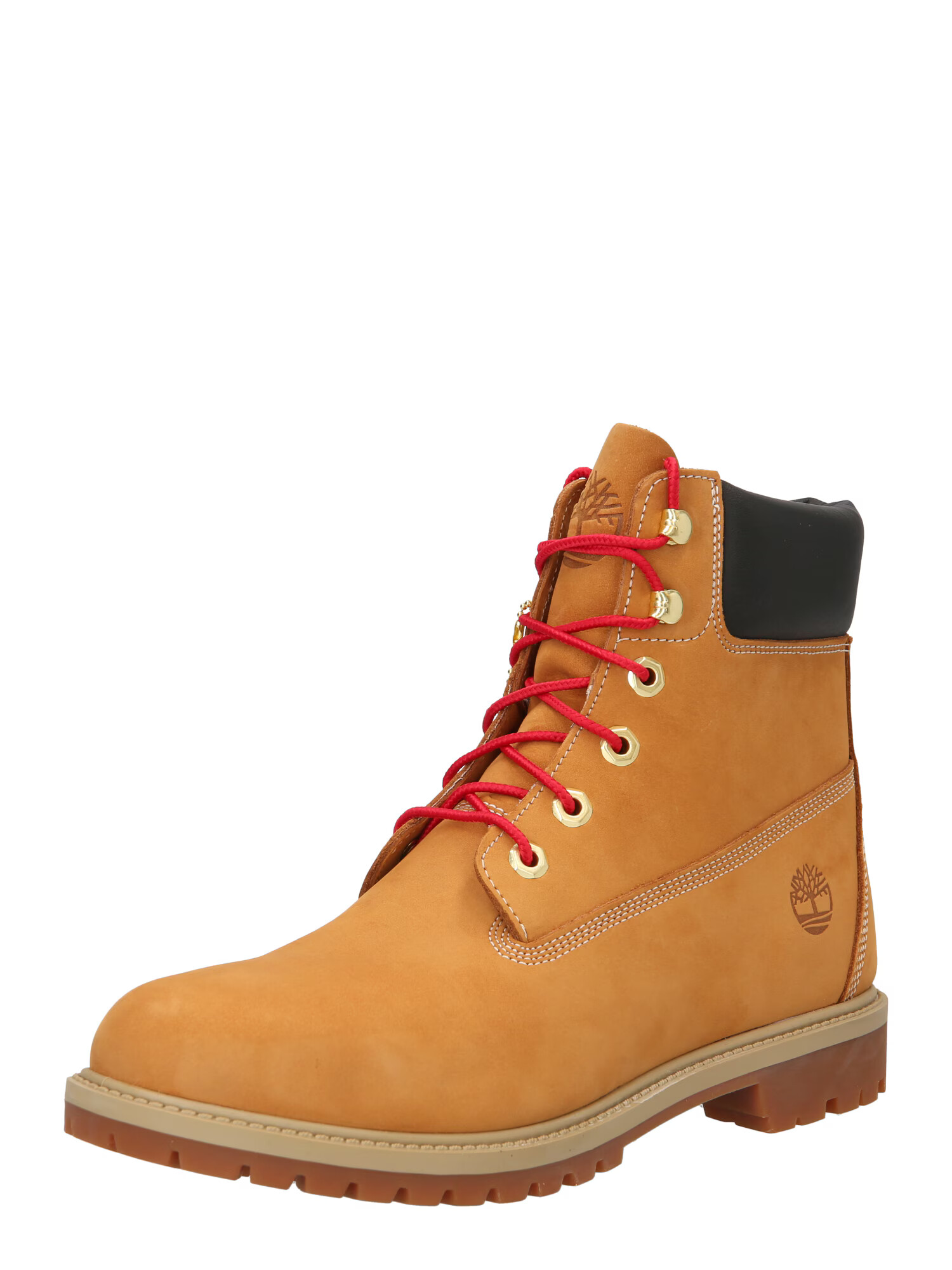 TIMBERLAND Gležnarji z vezalkami karamel / črna - Pepit.si