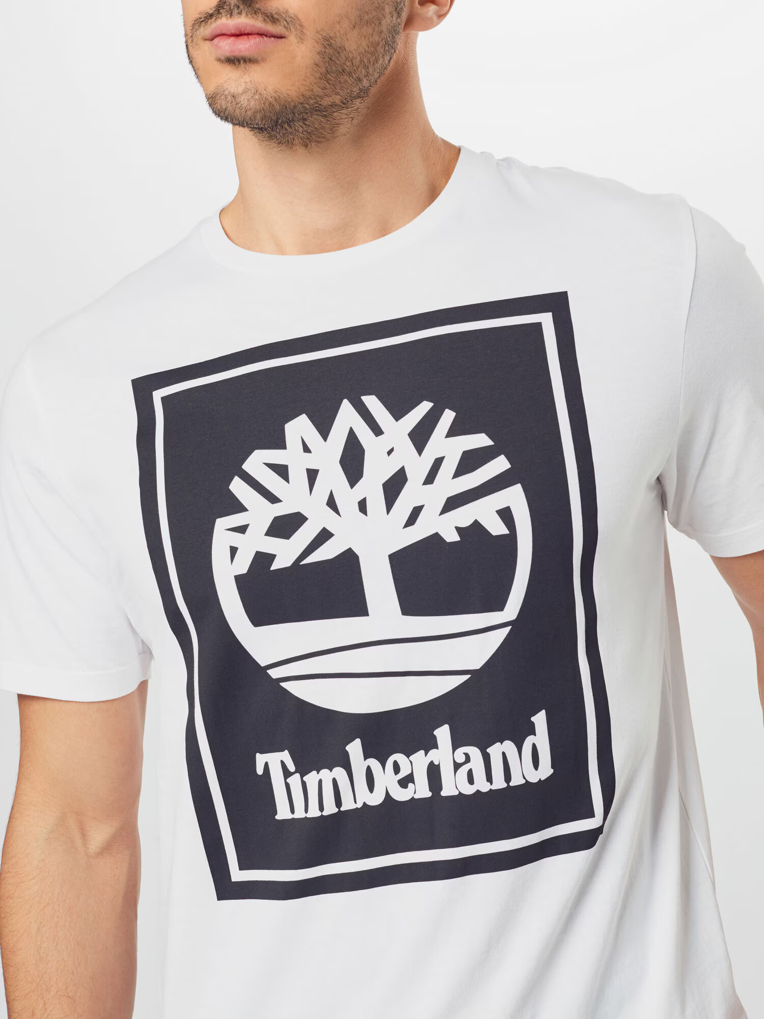 TIMBERLAND Majica črna / bela - Pepit.si