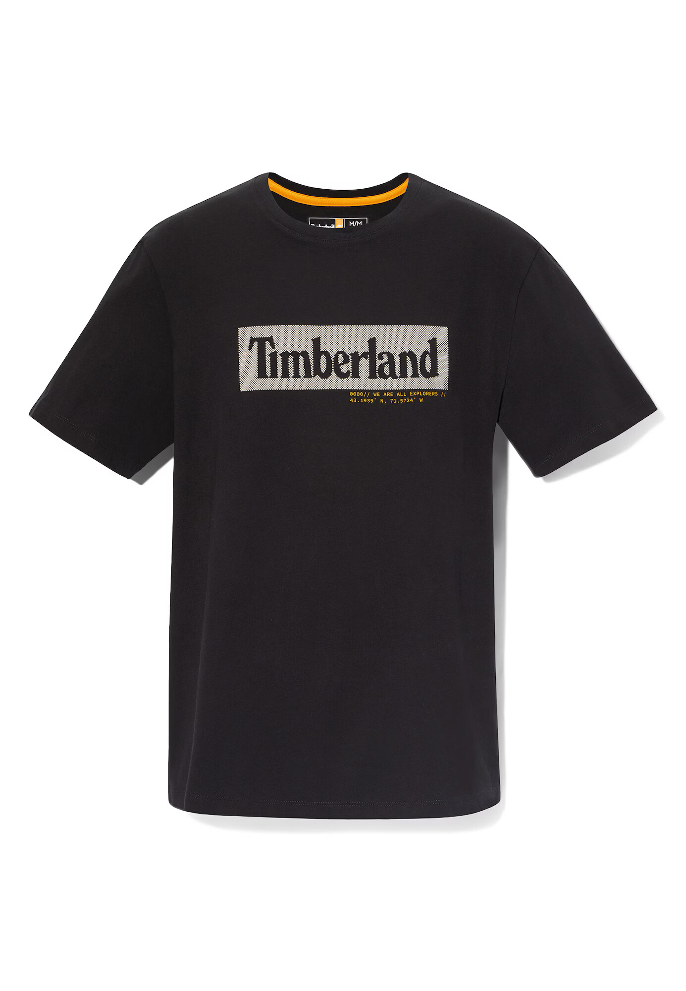 TIMBERLAND Majica rumena / črna / bela - Pepit.si