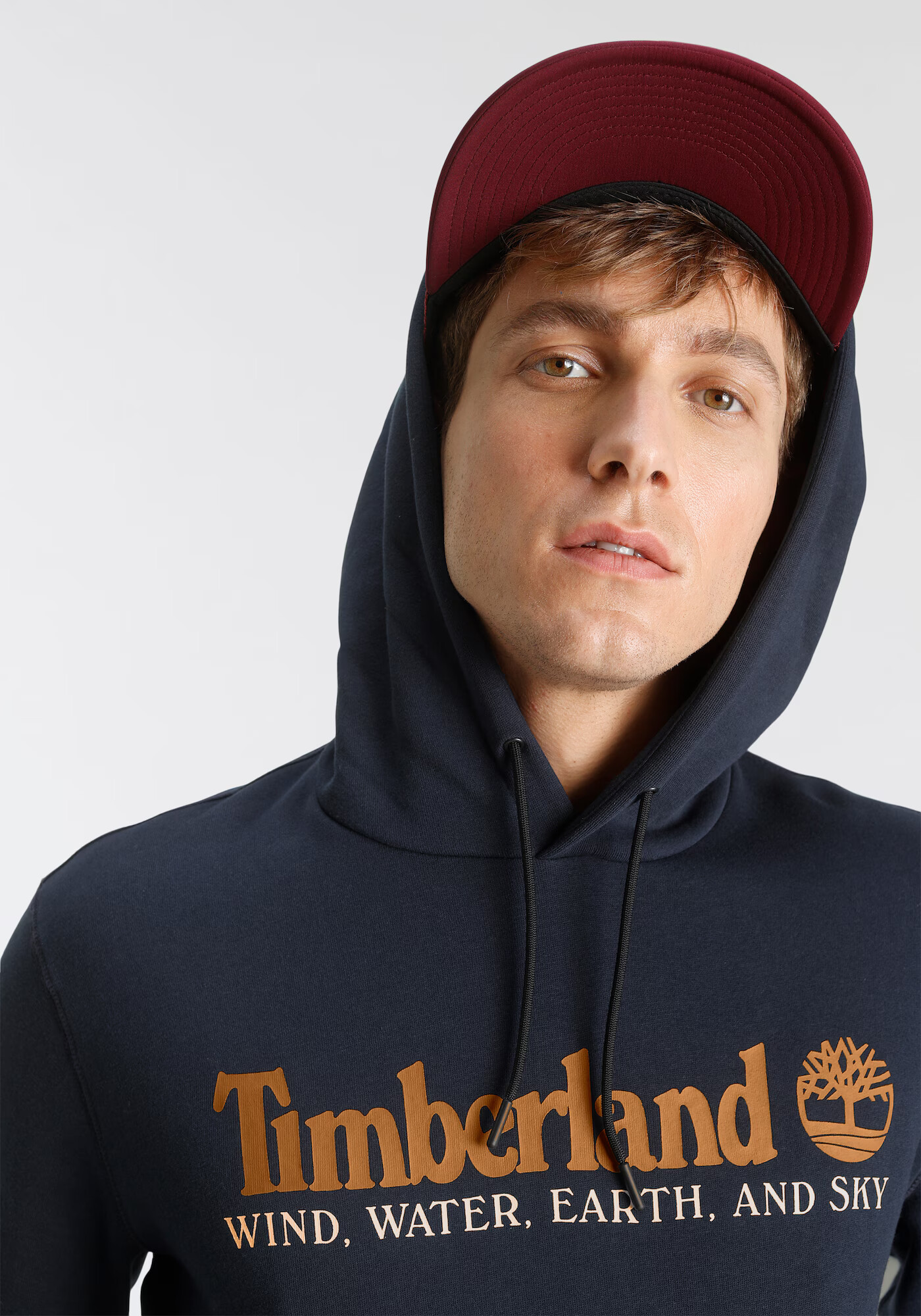 TIMBERLAND Majica safir / oranžna / bela - Pepit.si