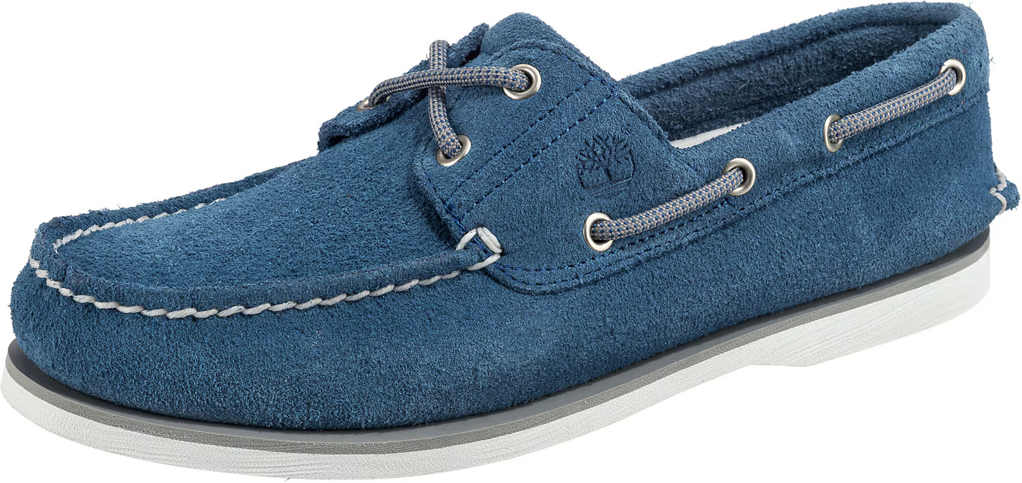 TIMBERLAND Mokasini 'Boat 2 Eye' nebeško modra - Pepit.si