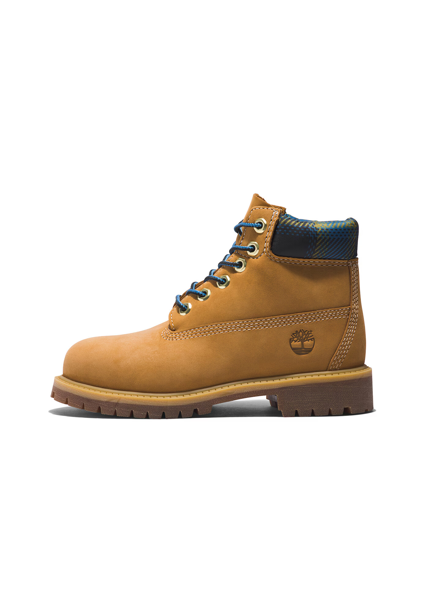 TIMBERLAND Gležnarji z vezalkami modra / rjava / črna - Pepit.si