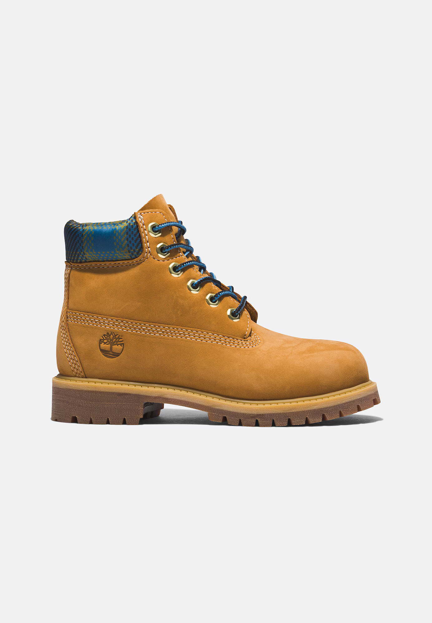 TIMBERLAND Gležnarji z vezalkami modra / rjava / črna - Pepit.si