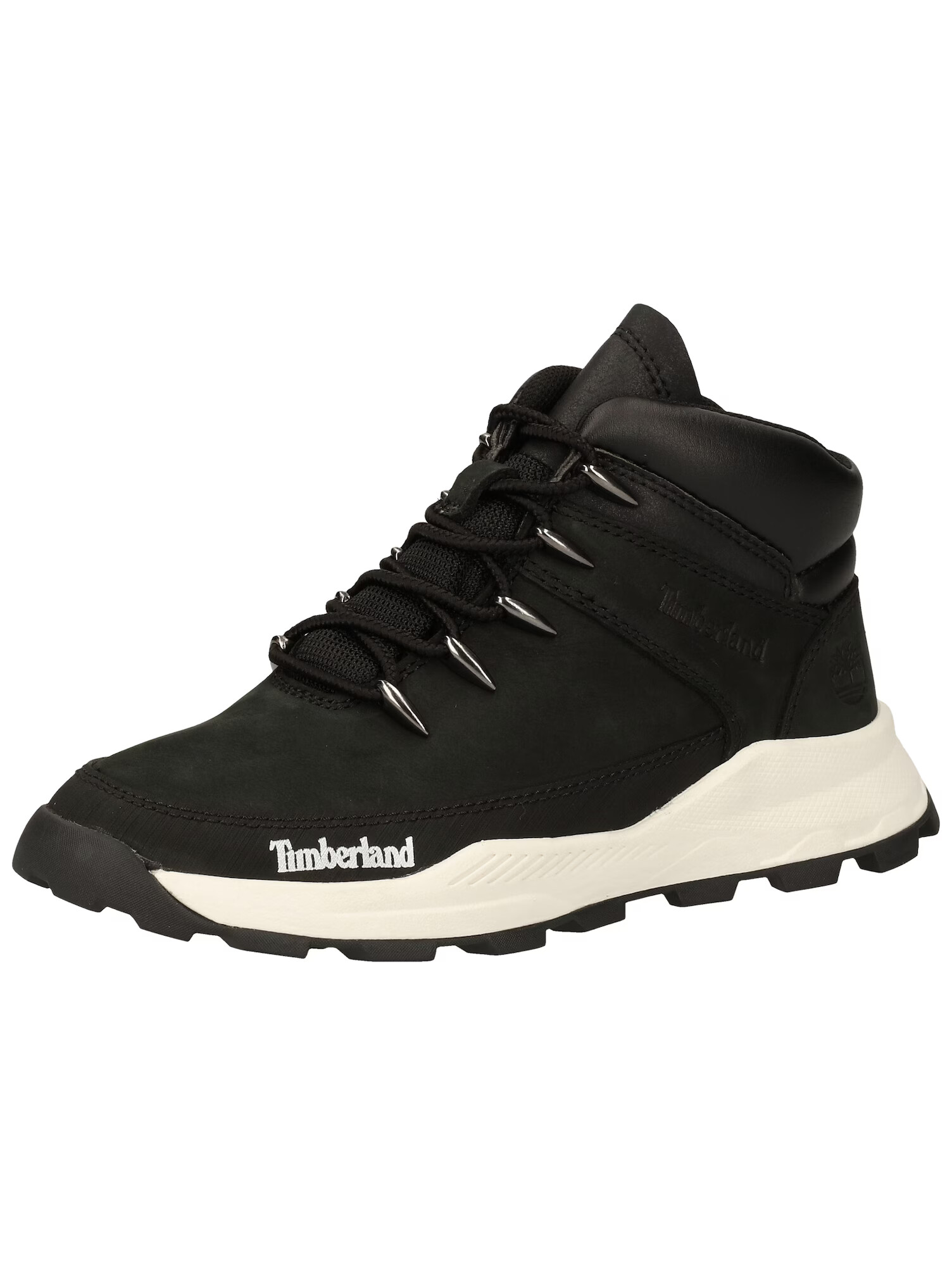 TIMBERLAND Škornji 'Brooklyn Euro Sprint' črna / bela - Pepit.si