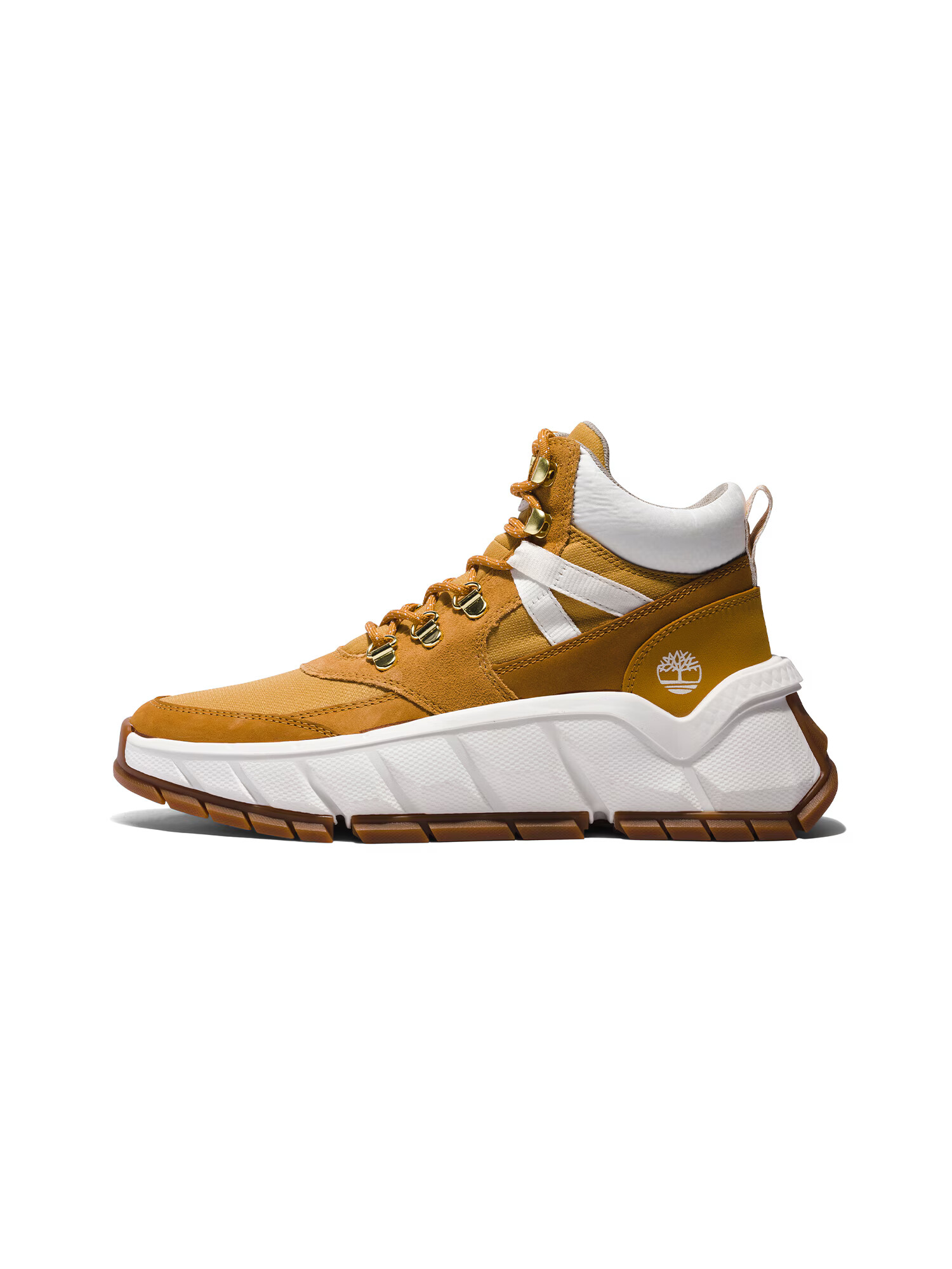 TIMBERLAND Visoke superge 'Turbo Hiker' oker / bela - Pepit.si