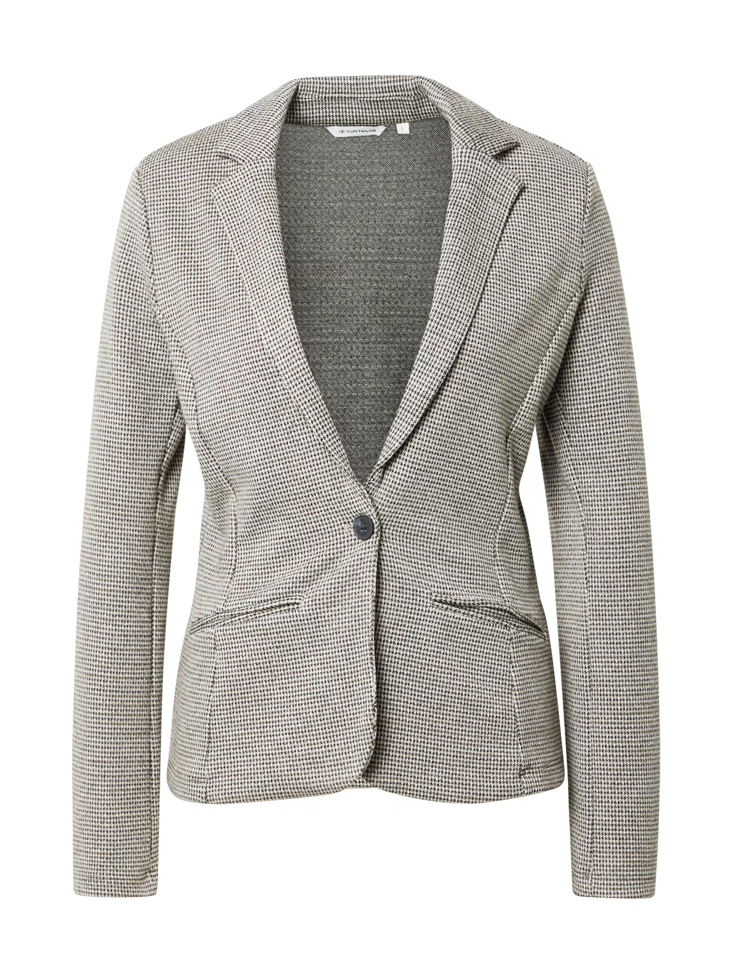 TOM TAILOR Blazer bež / črna - Pepit.si