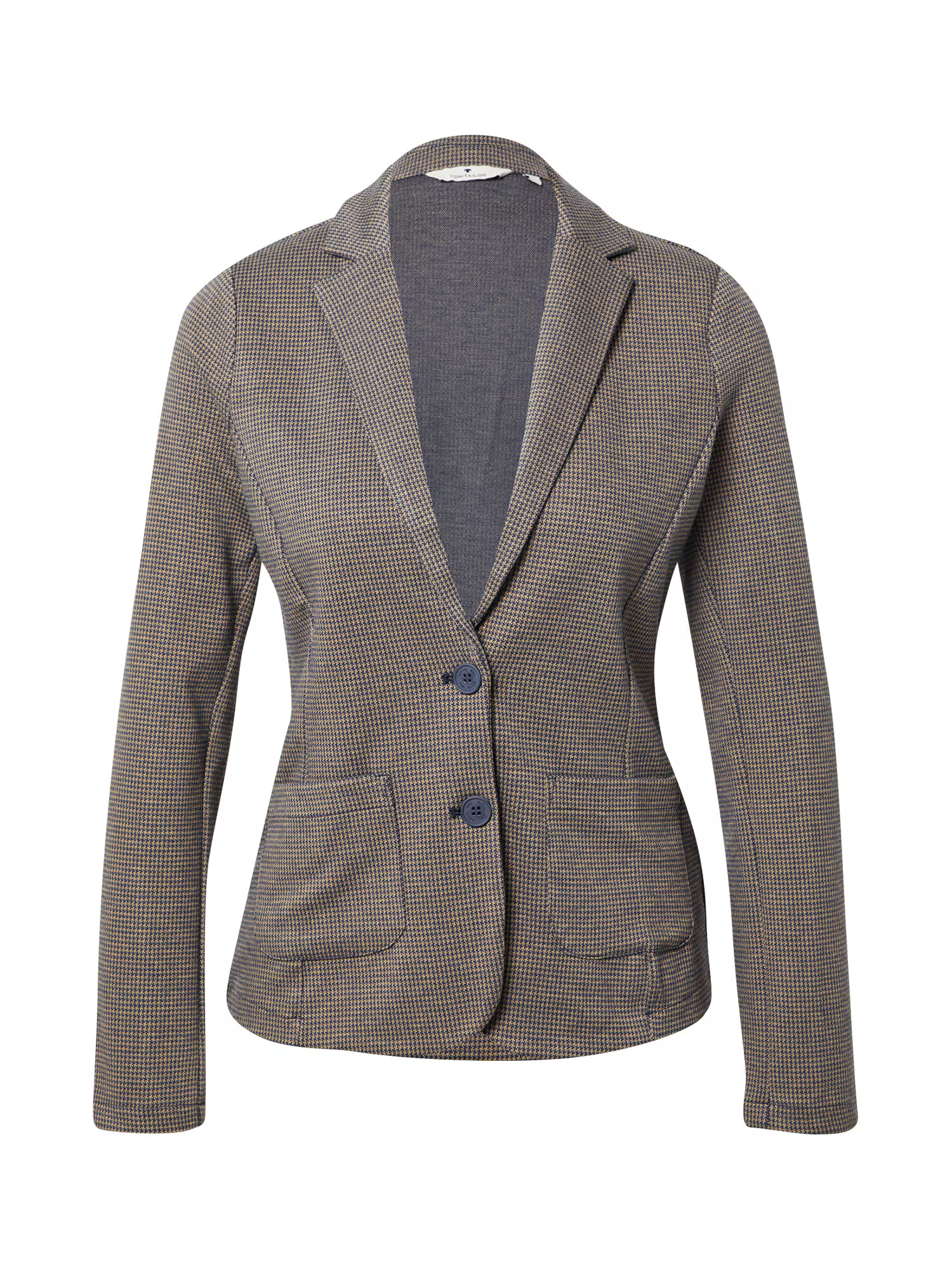 TOM TAILOR Blazer mornarska / temno bež - Pepit.si