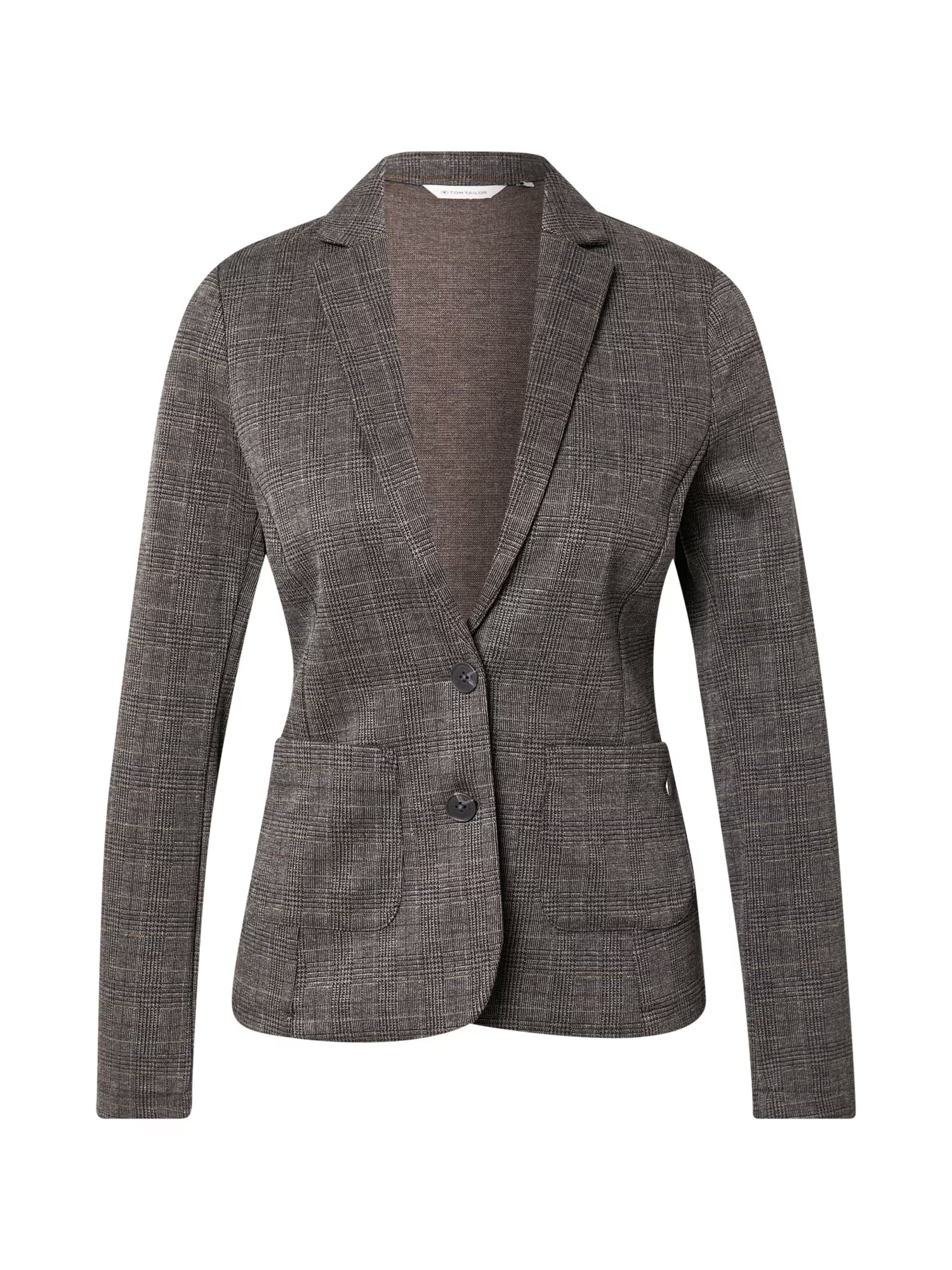 TOM TAILOR Blazer siva / antracit / greige - Pepit.si