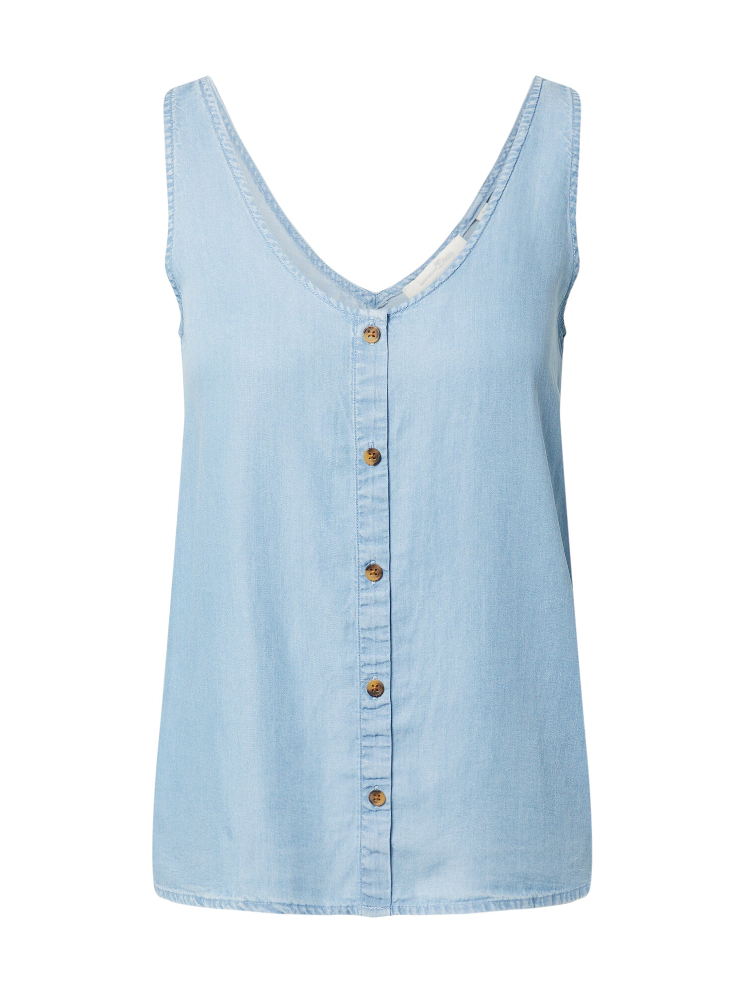 TOM TAILOR DENIM Top svetlo modra - Pepit.si