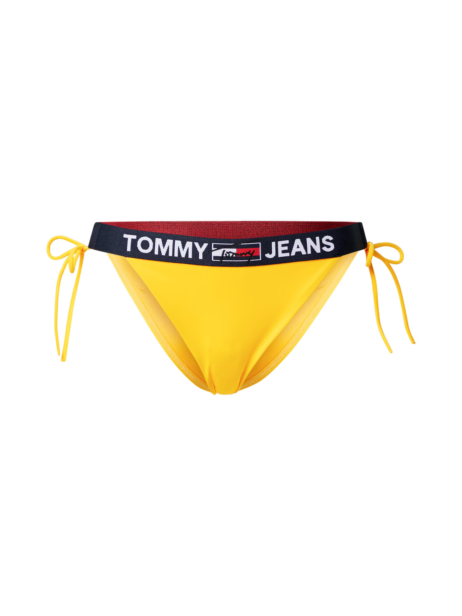 TOMMY HILFIGER Bikini hlačke 'Cheeky' bela / rdeča / kari / nočno modra - Pepit.si