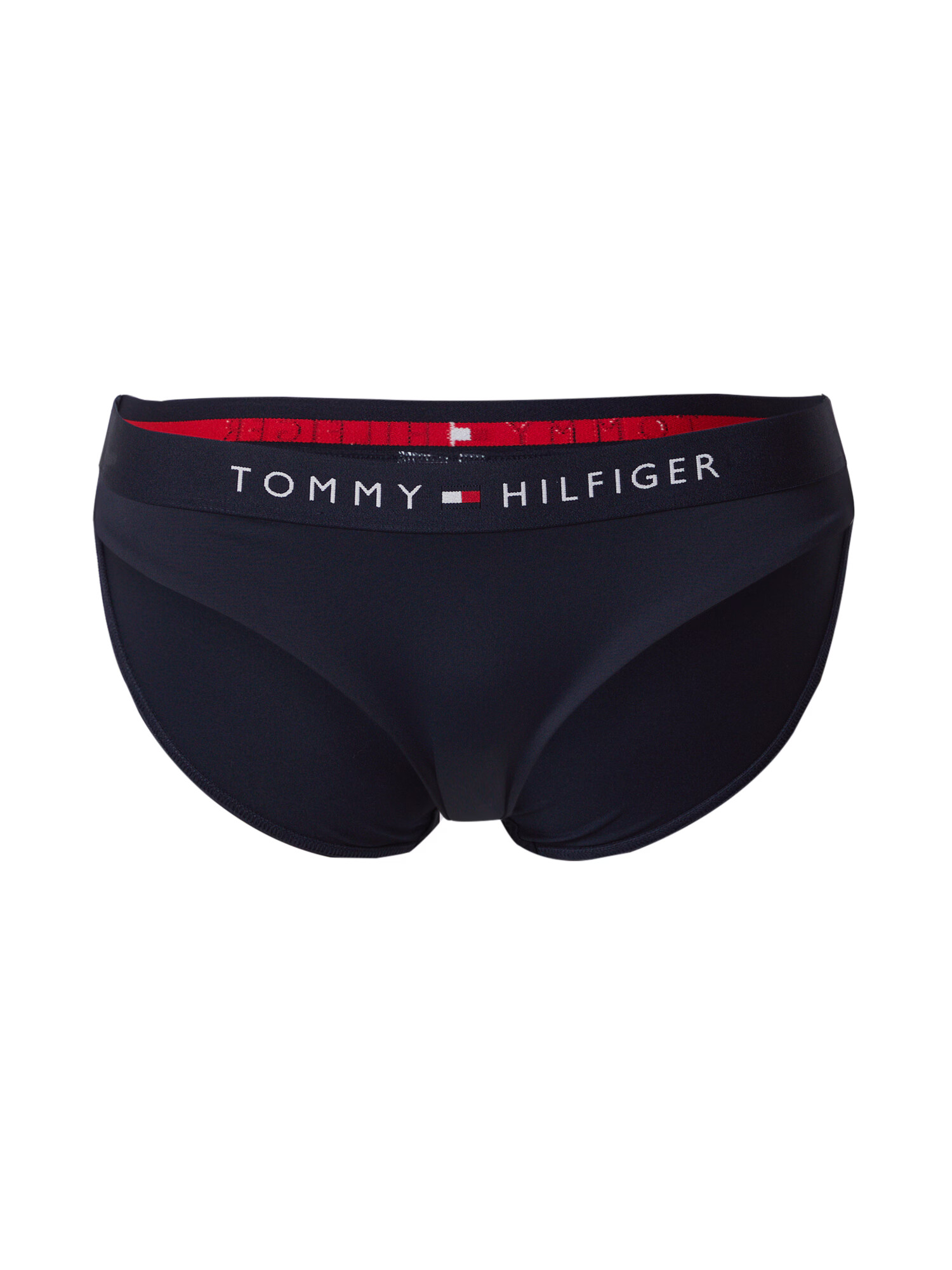 TOMMY HILFIGER Bikini hlačke mornarska / rdeča / bela - Pepit.si