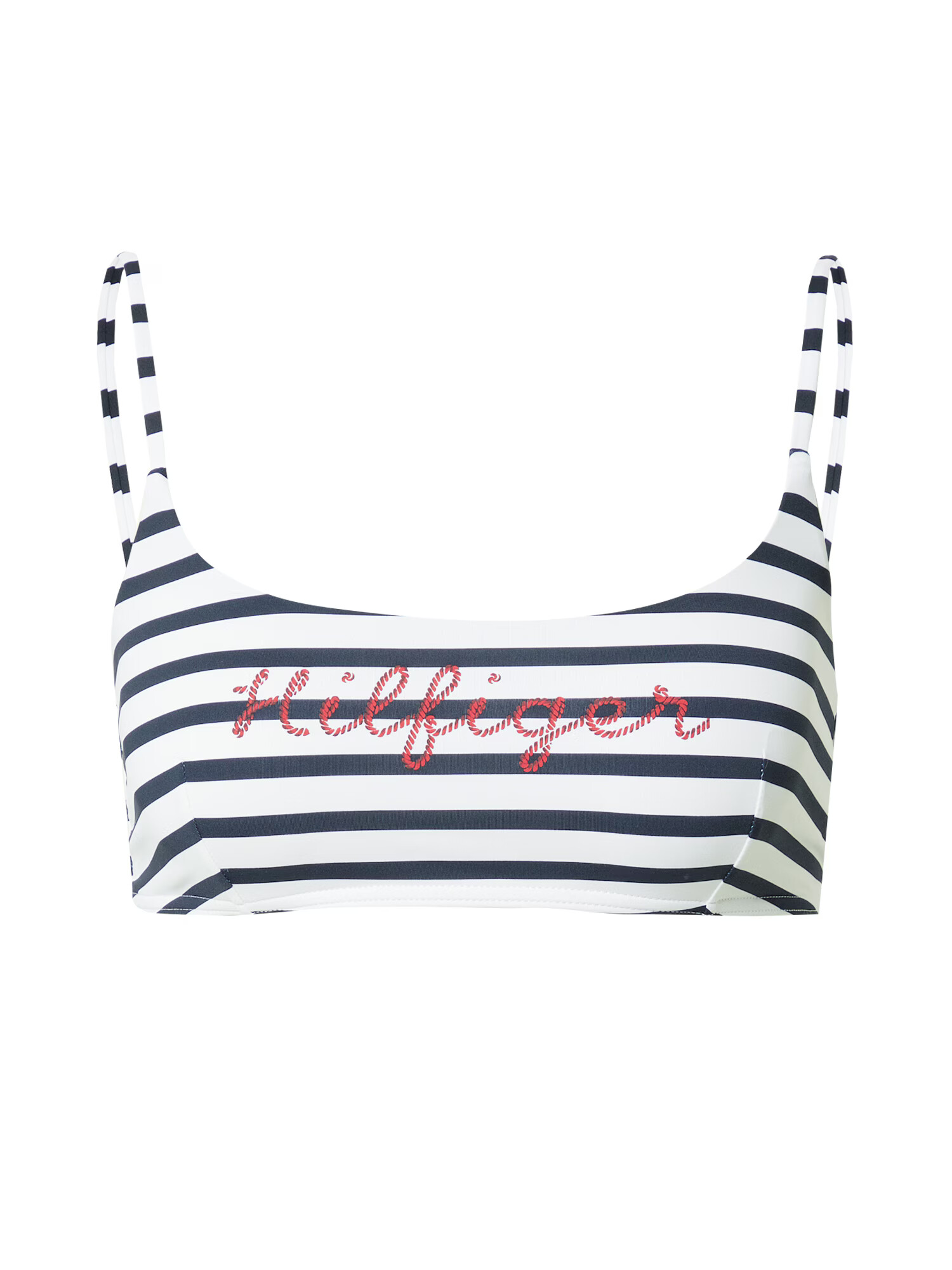 TOMMY HILFIGER Bikini zgornji del modra / rdeča / bela - Pepit.si