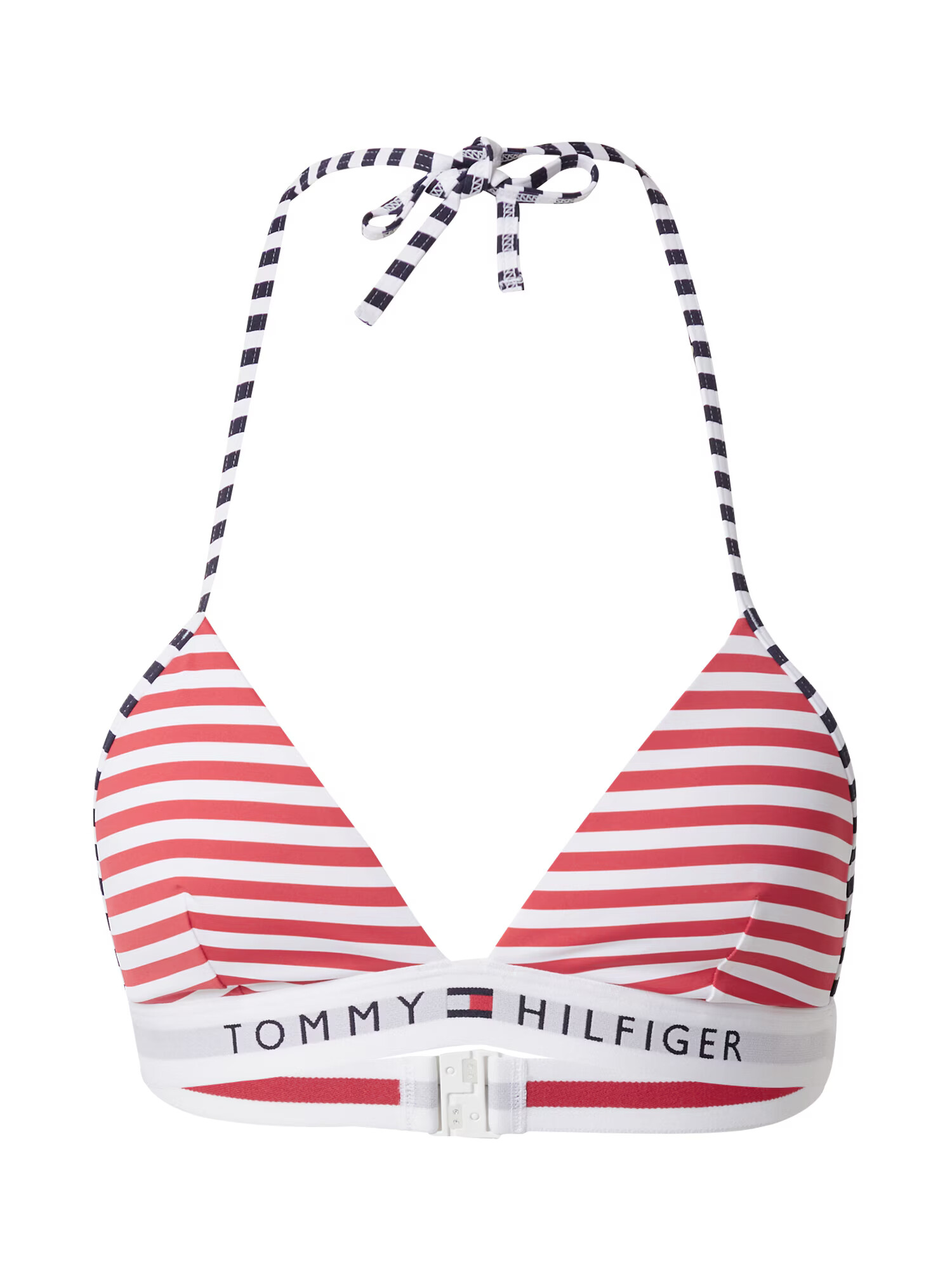 TOMMY HILFIGER Bikini zgornji del mornarska / rdeča / bela - Pepit.si