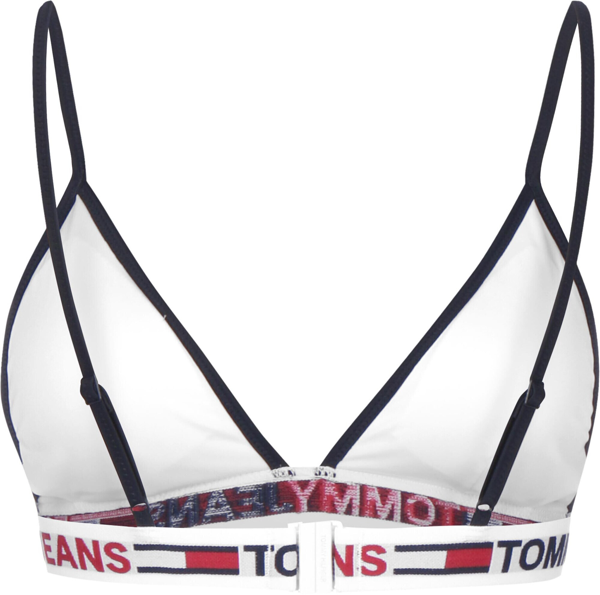 Tommy Hilfiger Underwear Bikini zgornji del temno modra / rdeča / bela - Pepit.si