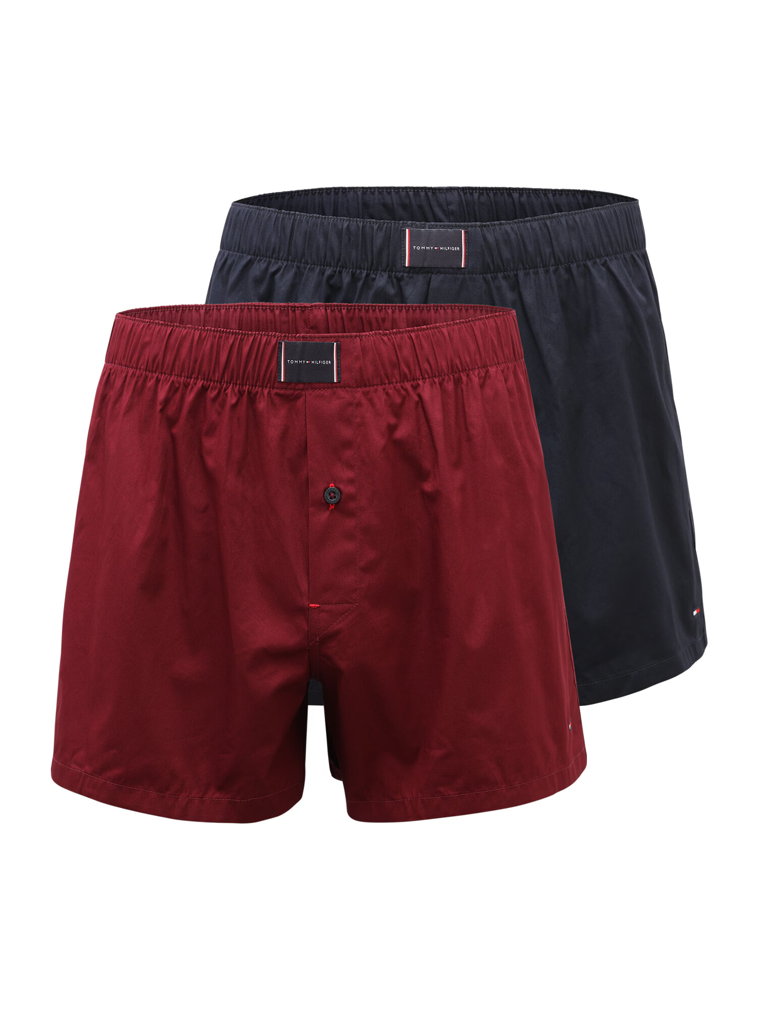 TOMMY HILFIGER Boksarice mornarska / bordo - Pepit.si